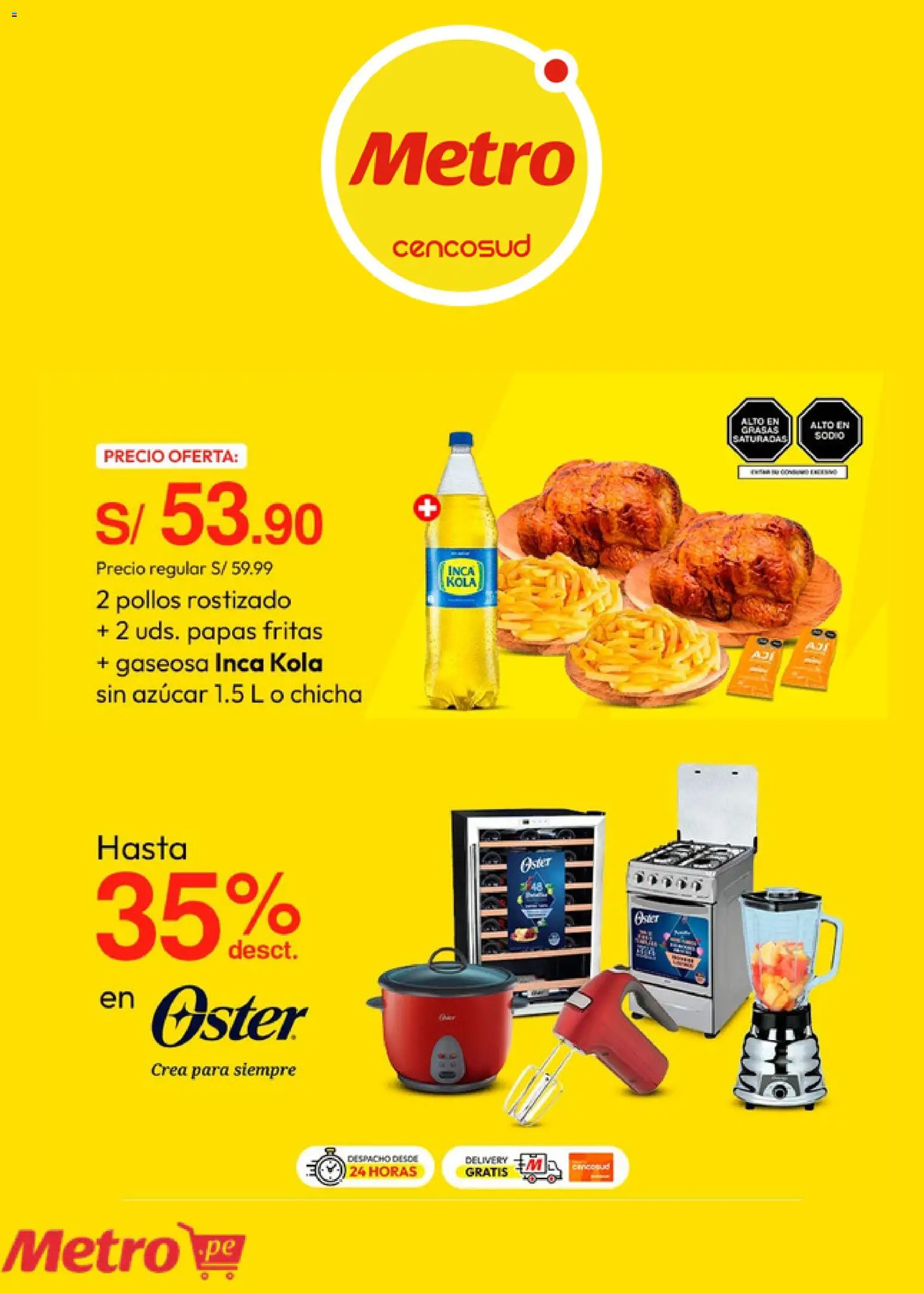 Catálogo Metro válido desde 15.06.2026 | Página: 6 | Productos: Papas fritas, Papas