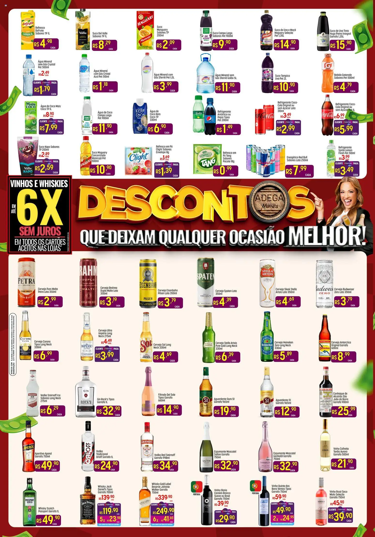 Super Muffato Folheto - válido de 01.05.2026 | Página: 4 | Produtos: Maracujá, Refresco, Gatorade, Refrigerante