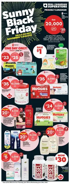 Preview of Real Canadian Superstore flyer / circulaire from shop Real Canadian Superstore valid from 18.06.2026