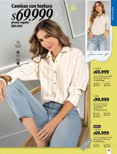 Pacifika - Campaña 08 / 2026 -  Vista previa de la revista de la tienda Pacifika valido desde el 15.05.2026 | Página: 83 | Productos: Plancha, Algodón, Jean, Camisa