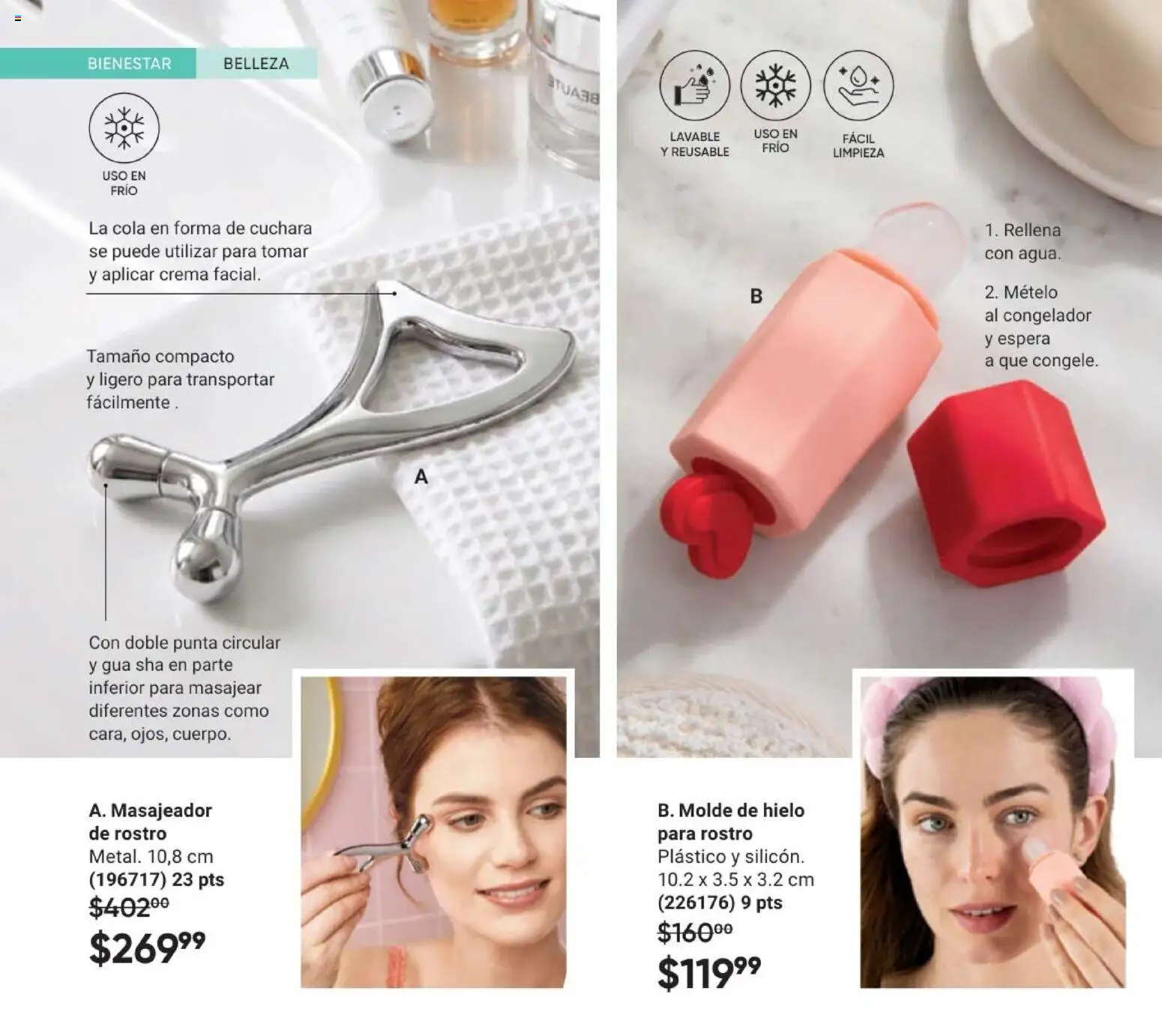 Nuevas ofertas de AVON válidas en toda la República Mexicana desde el 11/09/2026. ¡Encuentra las mejores ofertas en AVON Casa & Estilo 14 2026! | Página: 126 | Productos: Crema, Congelador, Molde, Hielo