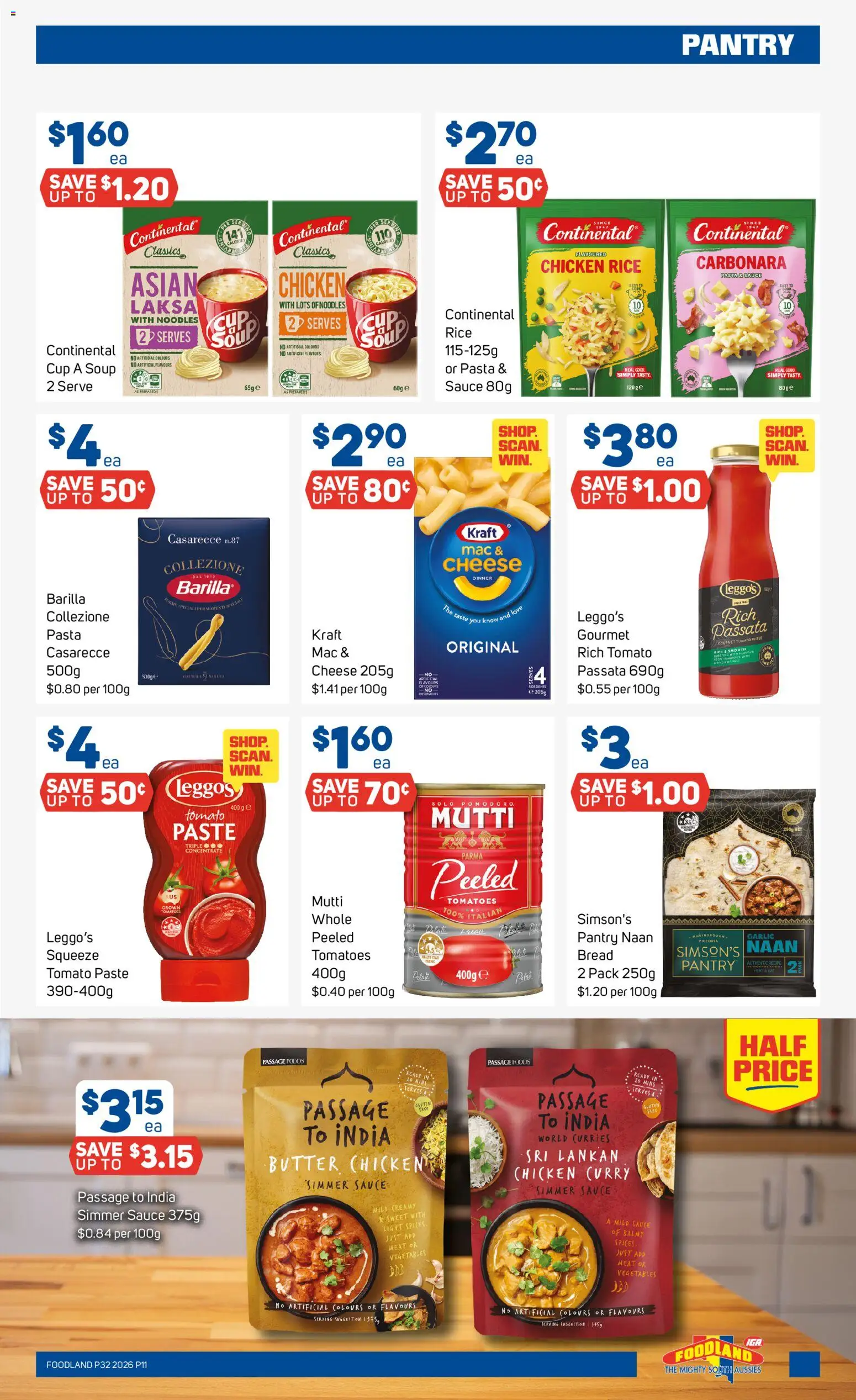 Foodland catalogue - valid from 05/08/2026 | Page: 11 | Products: Butter, Bread, Chicken, Spices