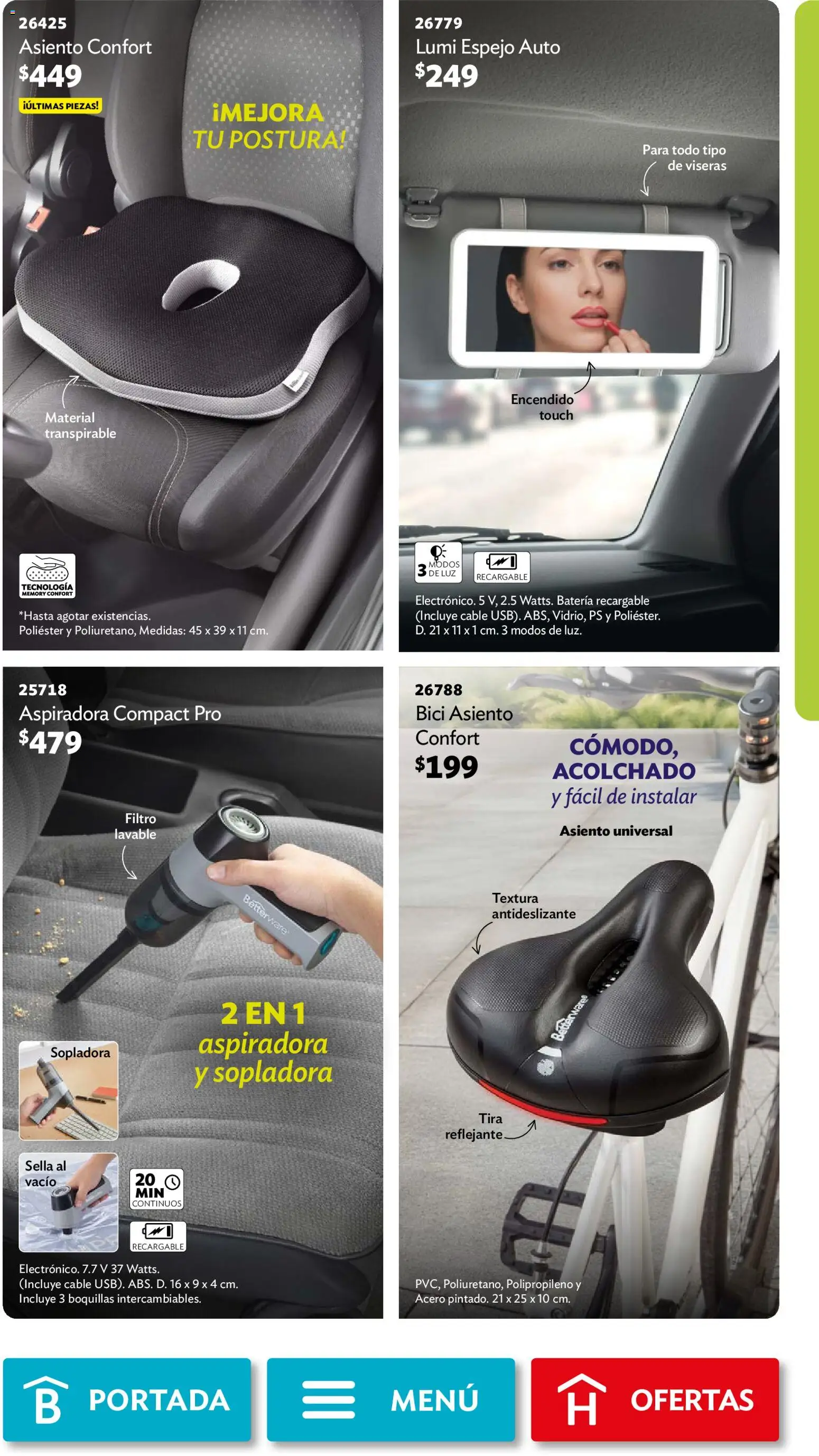 Nuevas ofertas de Betterware válidas en toda la República Mexicana desde el 02/11/2026. ¡Encuentra las mejores ofertas en Betterware campaña 11 2026! | Página: 105