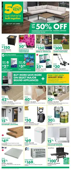 Preview of Kent weekly flyerr - NS from shop Kent valid from Jul 2, 2026