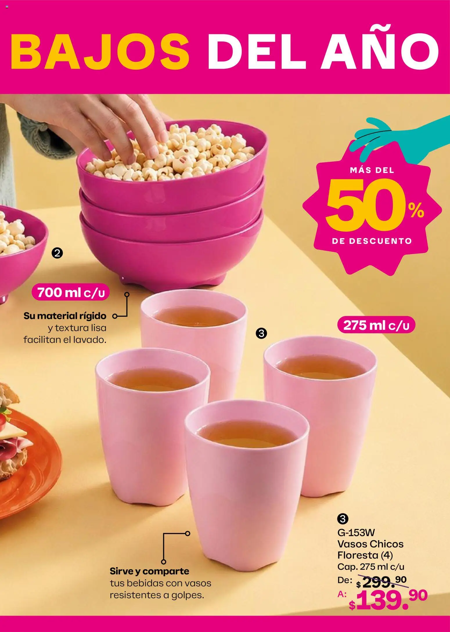 Nuevas ofertas de Tupperware válidas en toda la República Mexicana desde el 05/10/2026. ¡Encuentra las mejores ofertas en Tupperware catálogo! | Página: 13