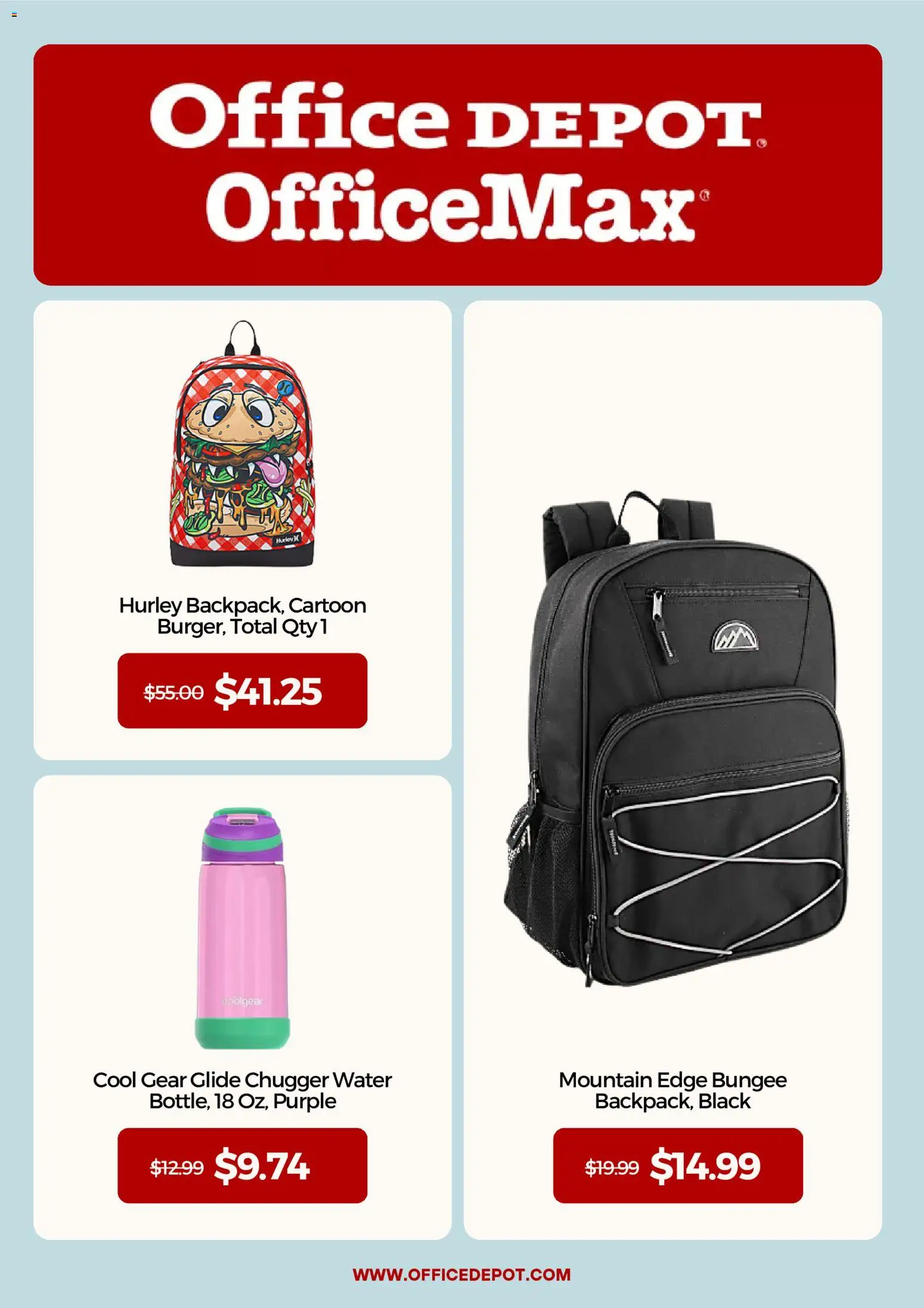 Office Depot Weekly Ad - valid from 08/01/2026 | Page: 3 | Products: Water