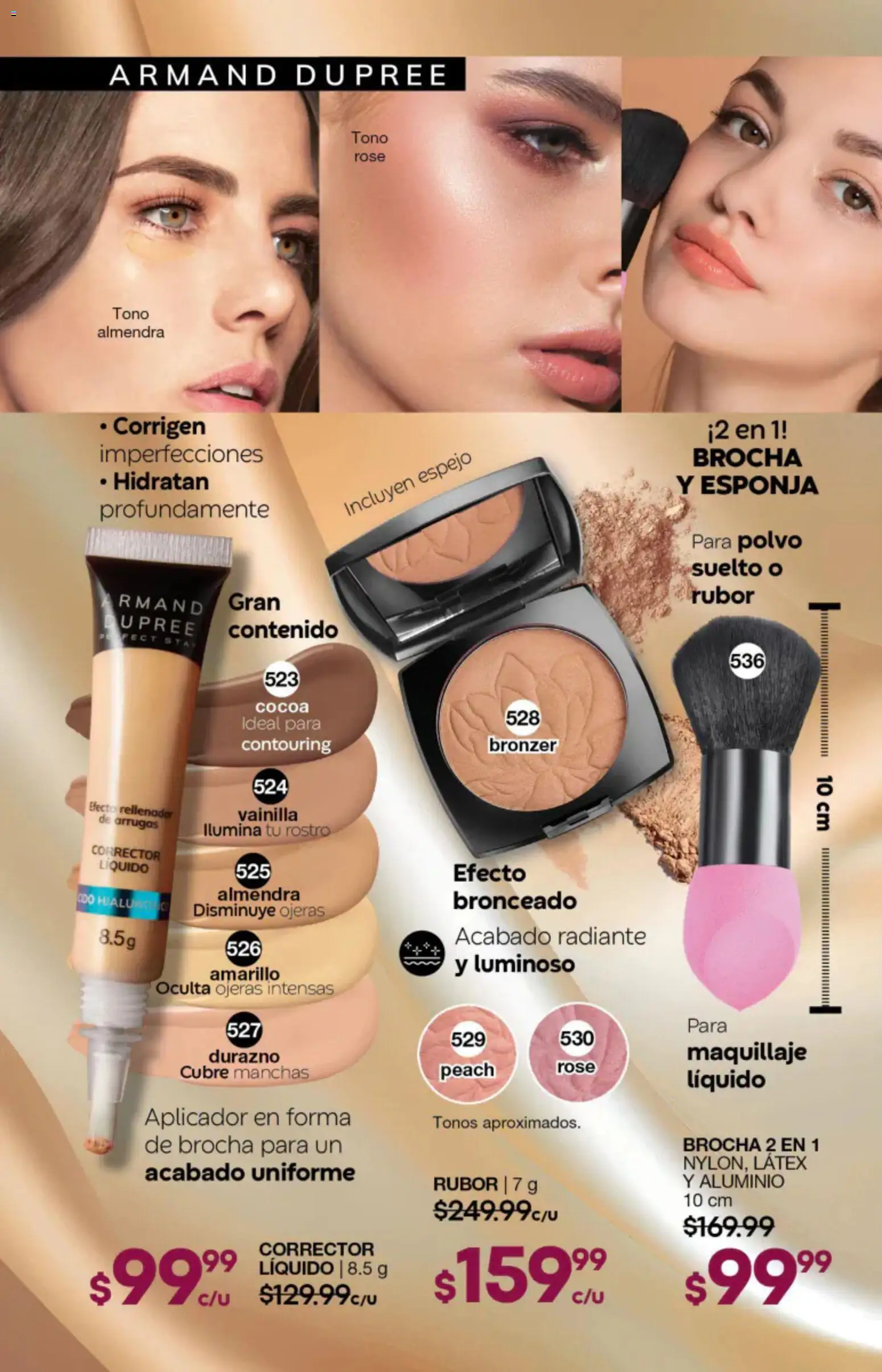 Nuevas ofertas de Fuller válidas en toda la República Mexicana desde el 08/07/2026. ¡Encuentra las mejores ofertas en Fuller campaña 7 2026! | Página: 154 | Productos: Almendra, Radiante, Corrector, Polvo