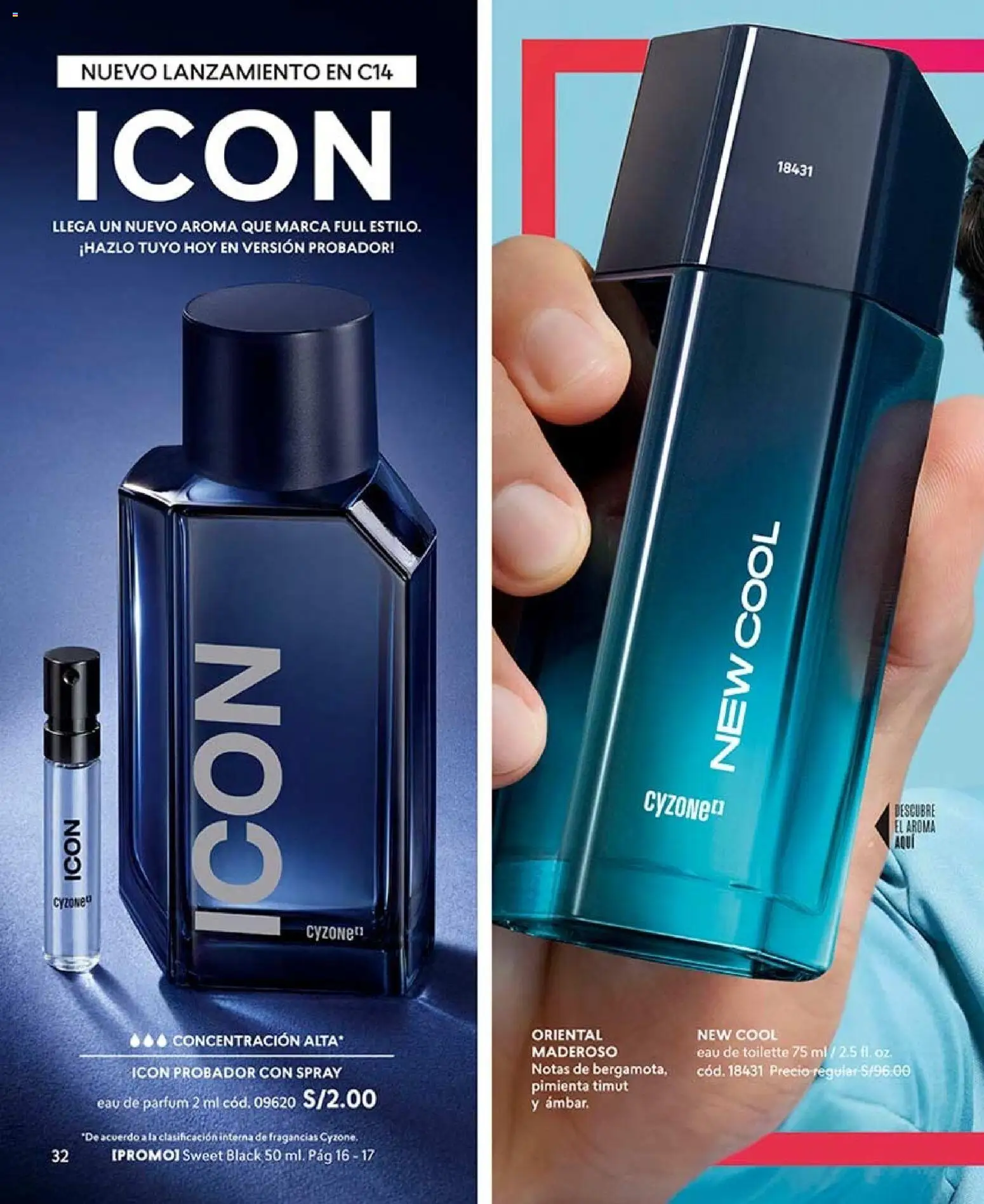 Catálogo CyZone válido desde 02/08/2026 | Página: 32 | Productos: EAU de Toilette