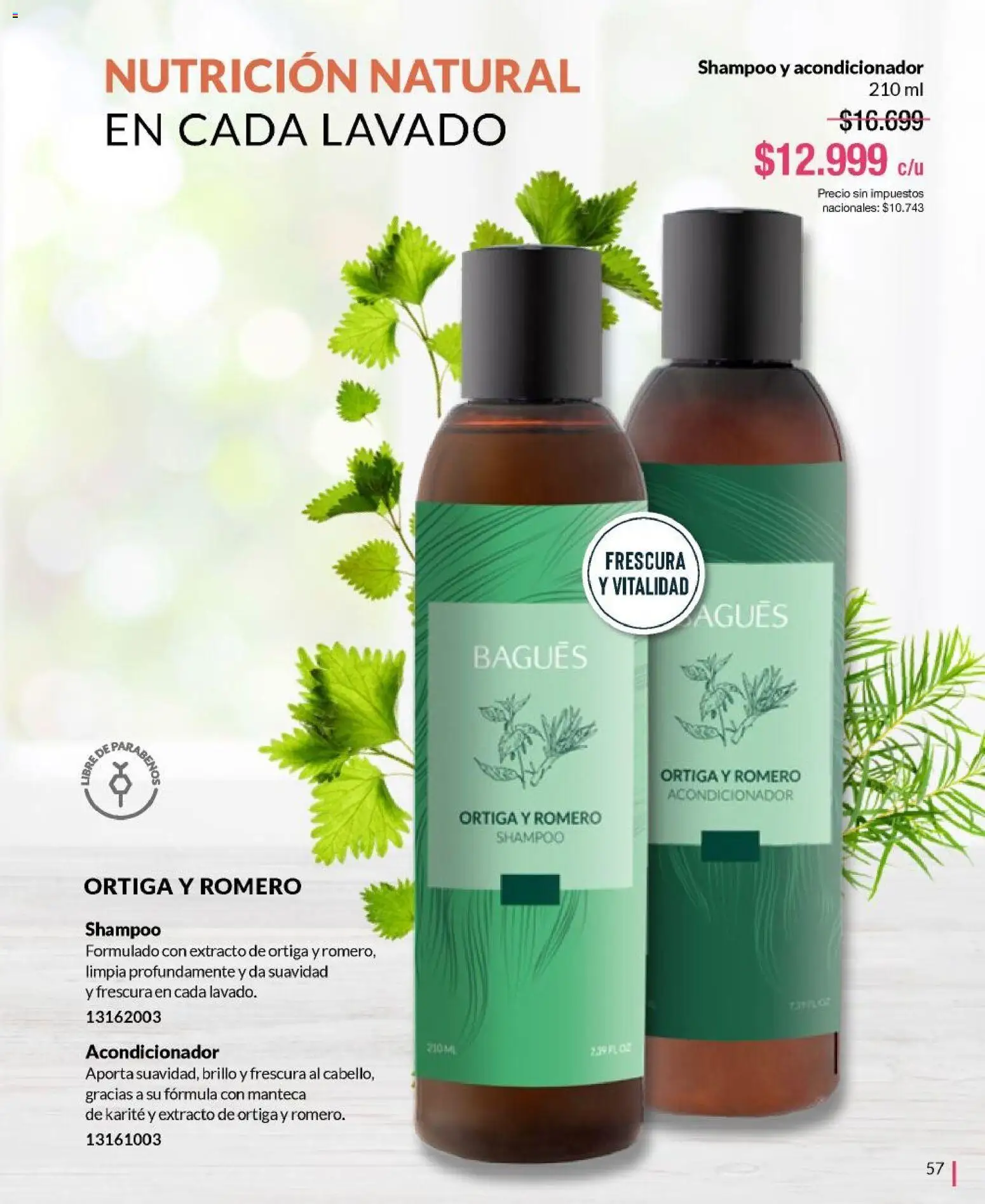 Bagués catálogo │ válido desde el 21/09/2026 | Página: 57 | Productos: Manteca de karité, Acondicionador, Brillo, Manteca