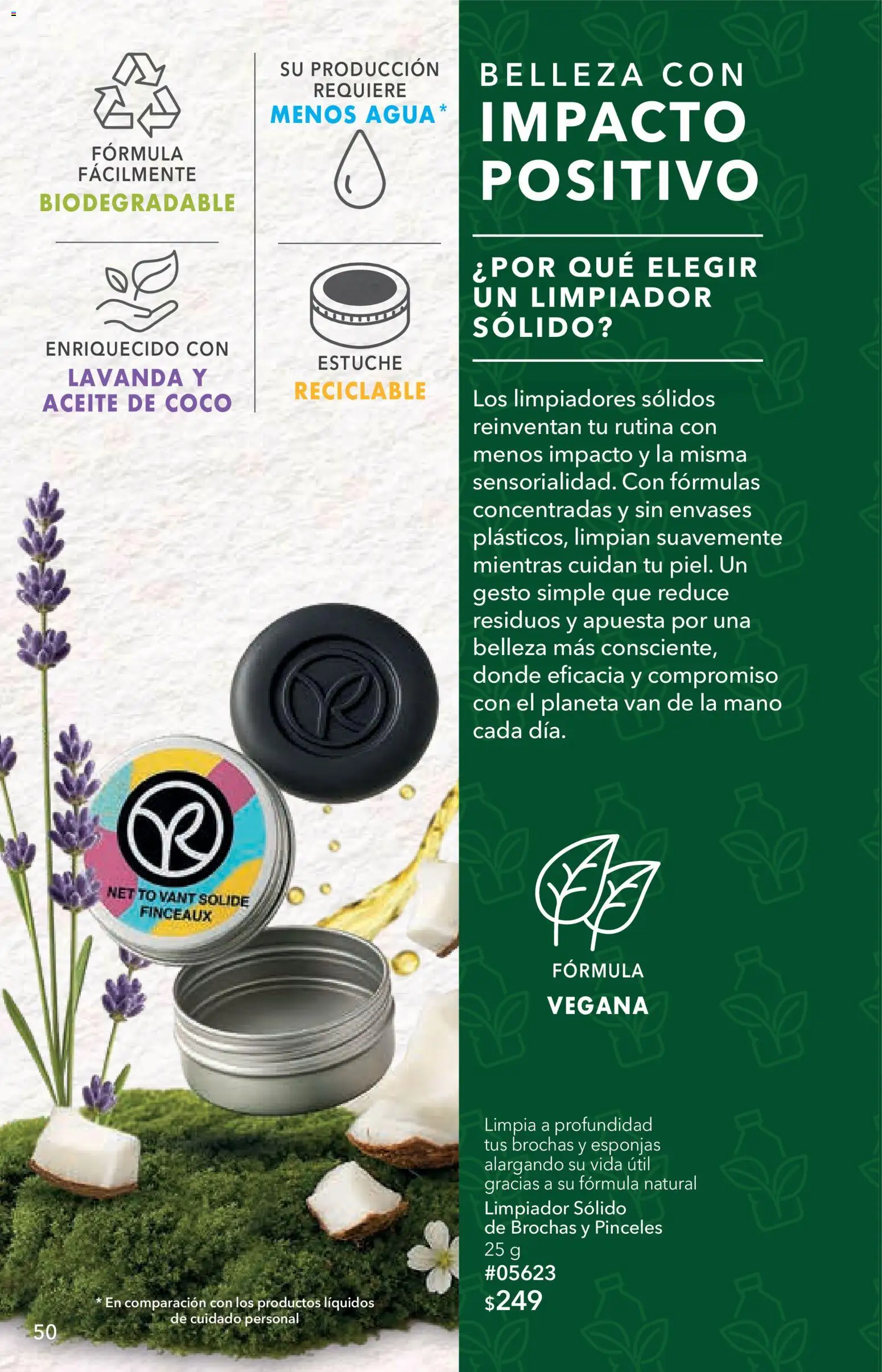 Nuevas ofertas de Yves Rocher válidas en toda la República Mexicana desde el 14/07/2026. ¡Encuentra las mejores ofertas en Yves Rocher campaña 10 2026! | Página: 50 | Productos: Coco, Aceite de coco, Limpiador, Esponjas