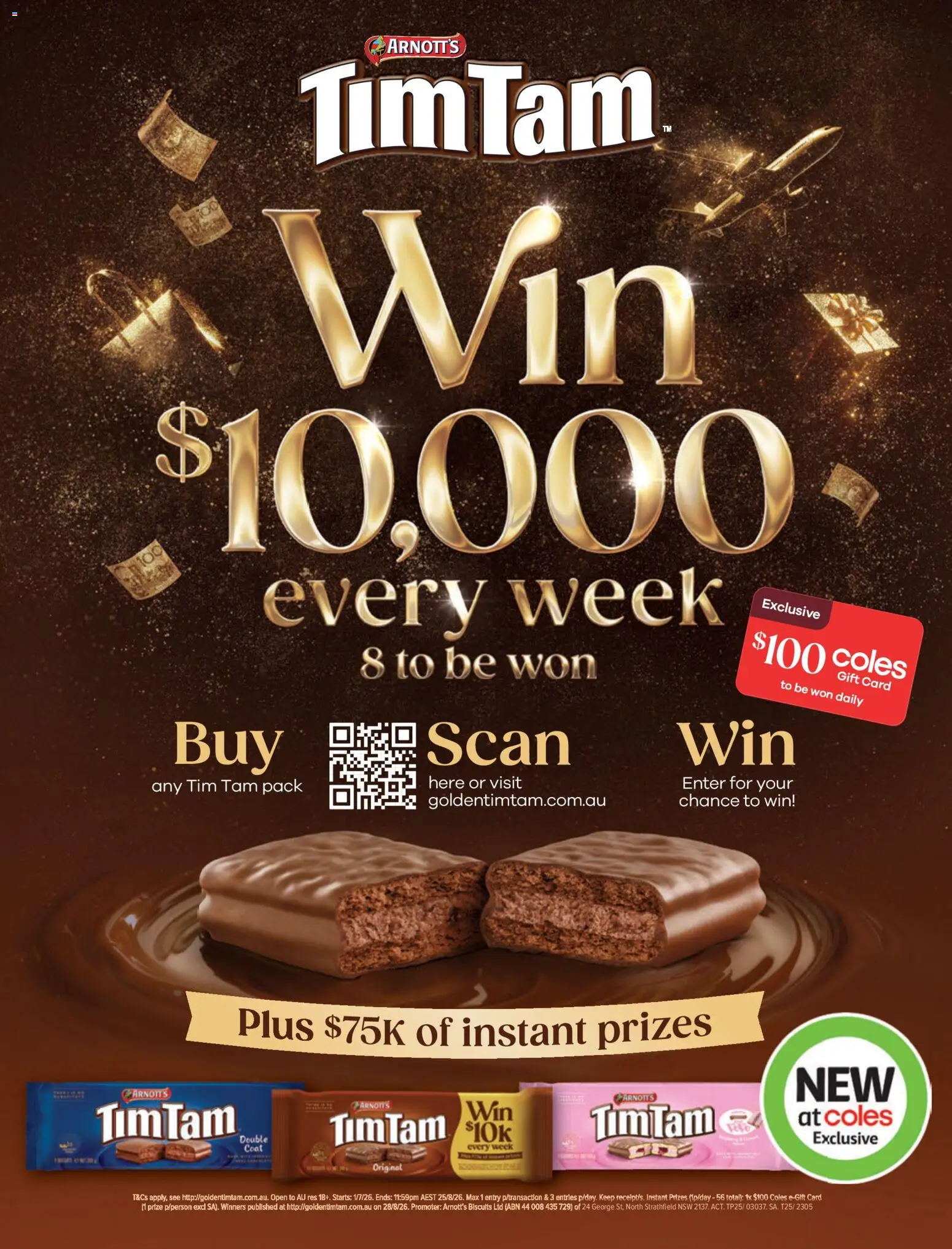 Coles catalogue - valid from 01/07/2026 | Page: 85 | Products: Biscuits, Coat
