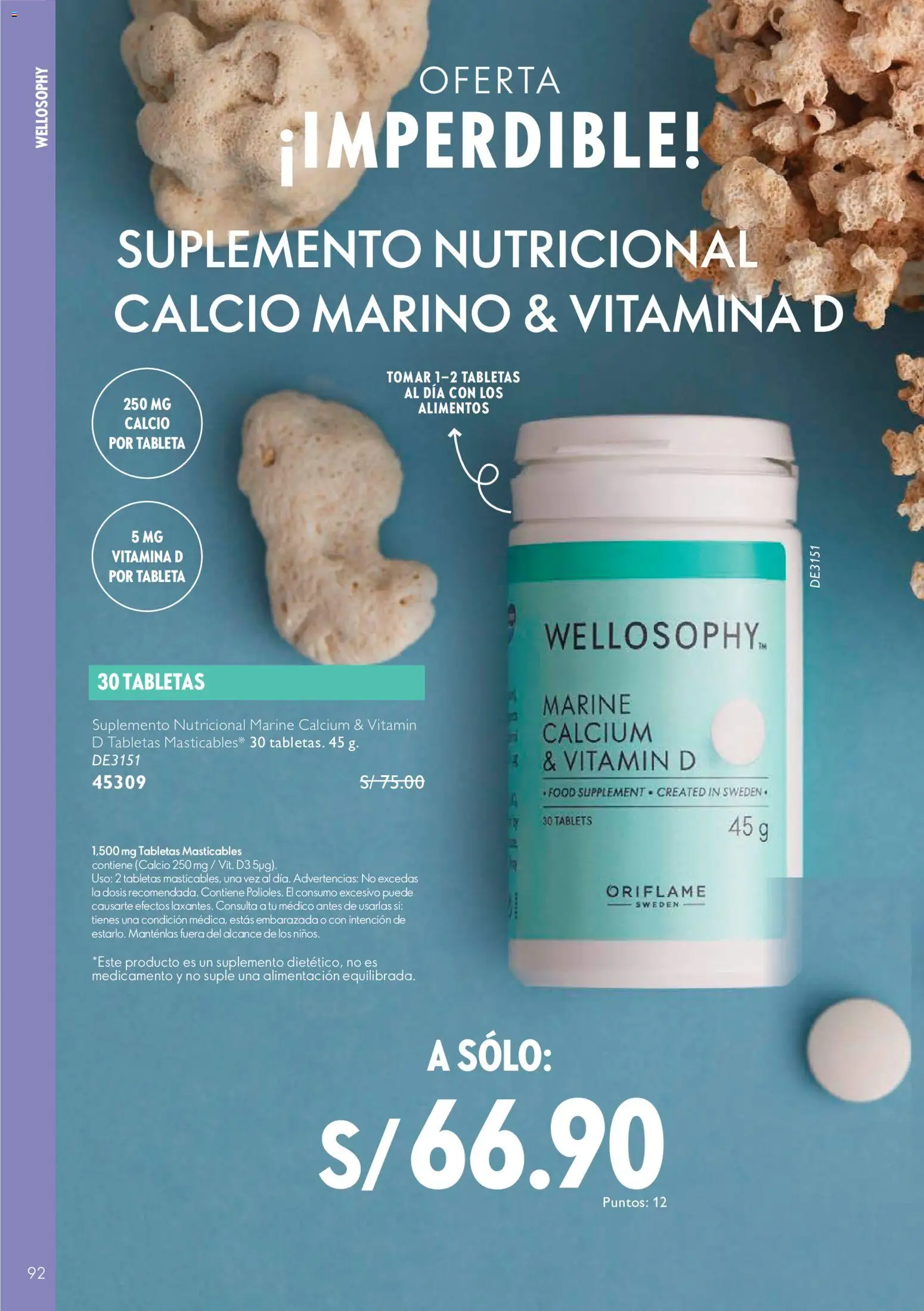 Catálogo Oriflame válido desde 01/08/2026 | Página: 92 | Productos: Tableta