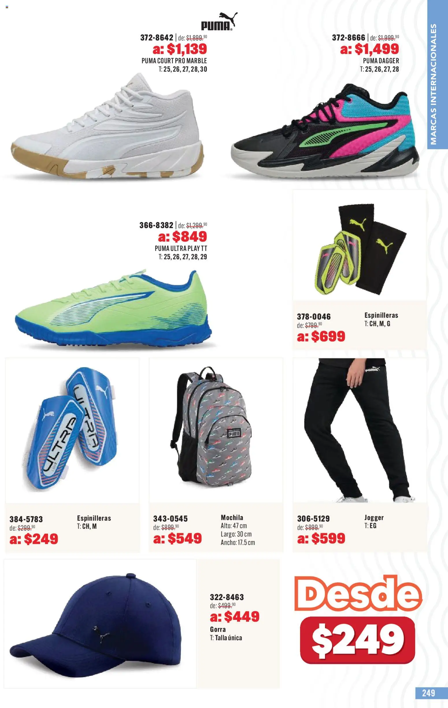 Nuevas ofertas de Andrea válidas en toda la República Mexicana desde el 03.05.2026. ¡Encuentra las mejores ofertas en Andrea catálogo Outlet! | Página: 249 | Productos: Gorra, Mochila