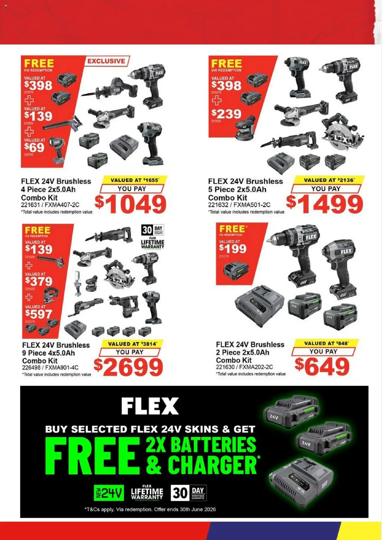 Total Tools catalogue - valid from 12.05.2026 | Page: 9 | Products: Batteries