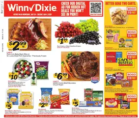 Preview of Winn Dixie weekly ads valid from 07/29/2026