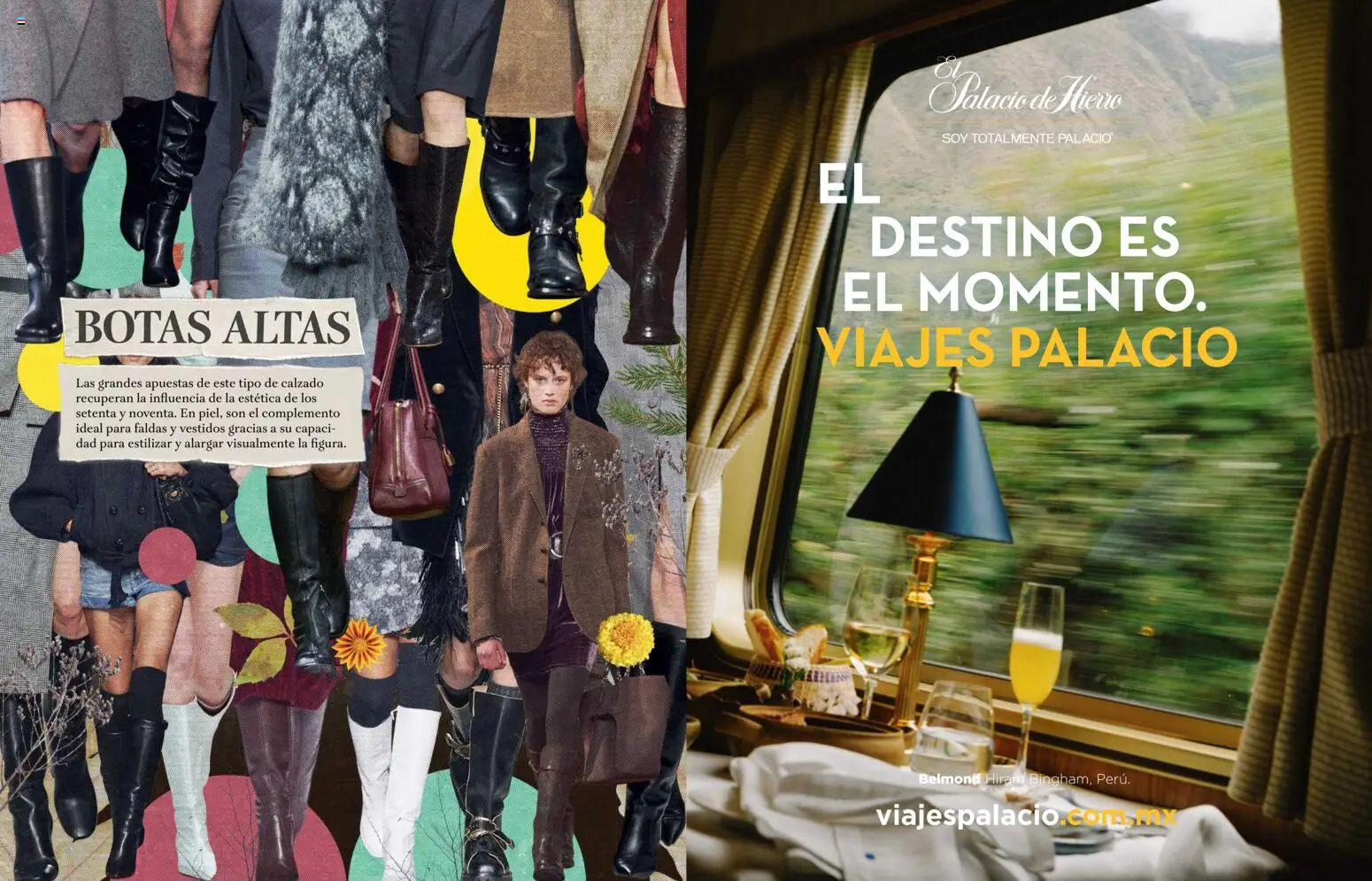 Nuevas ofertas de Palacio De Hierro válidas en toda la República Mexicana desde el 01/09/2026. ¡Encuentra las mejores ofertas en Palacio De Hierro catálogo! | Página: 47 | Productos: Faldas, Botas