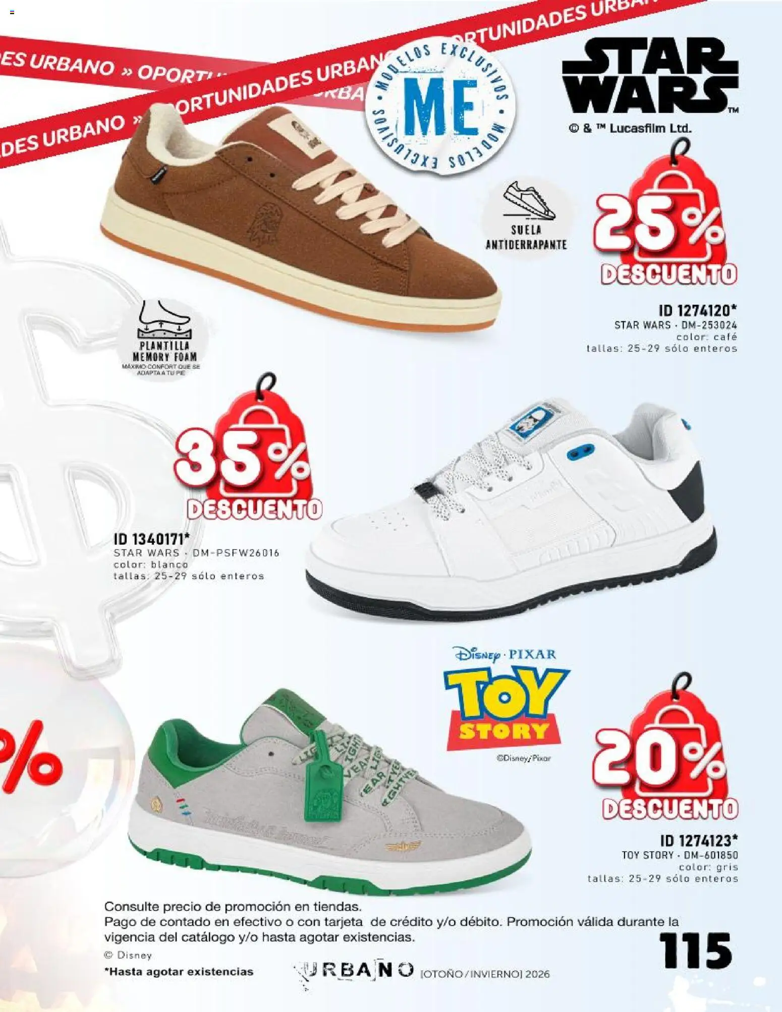 Nuevas ofertas de Price Shoes válidas en toda la República Mexicana desde el 15/10/2026. ¡Encuentra las mejores ofertas en Price Shoes catálogo Urbano! | Página: 113
