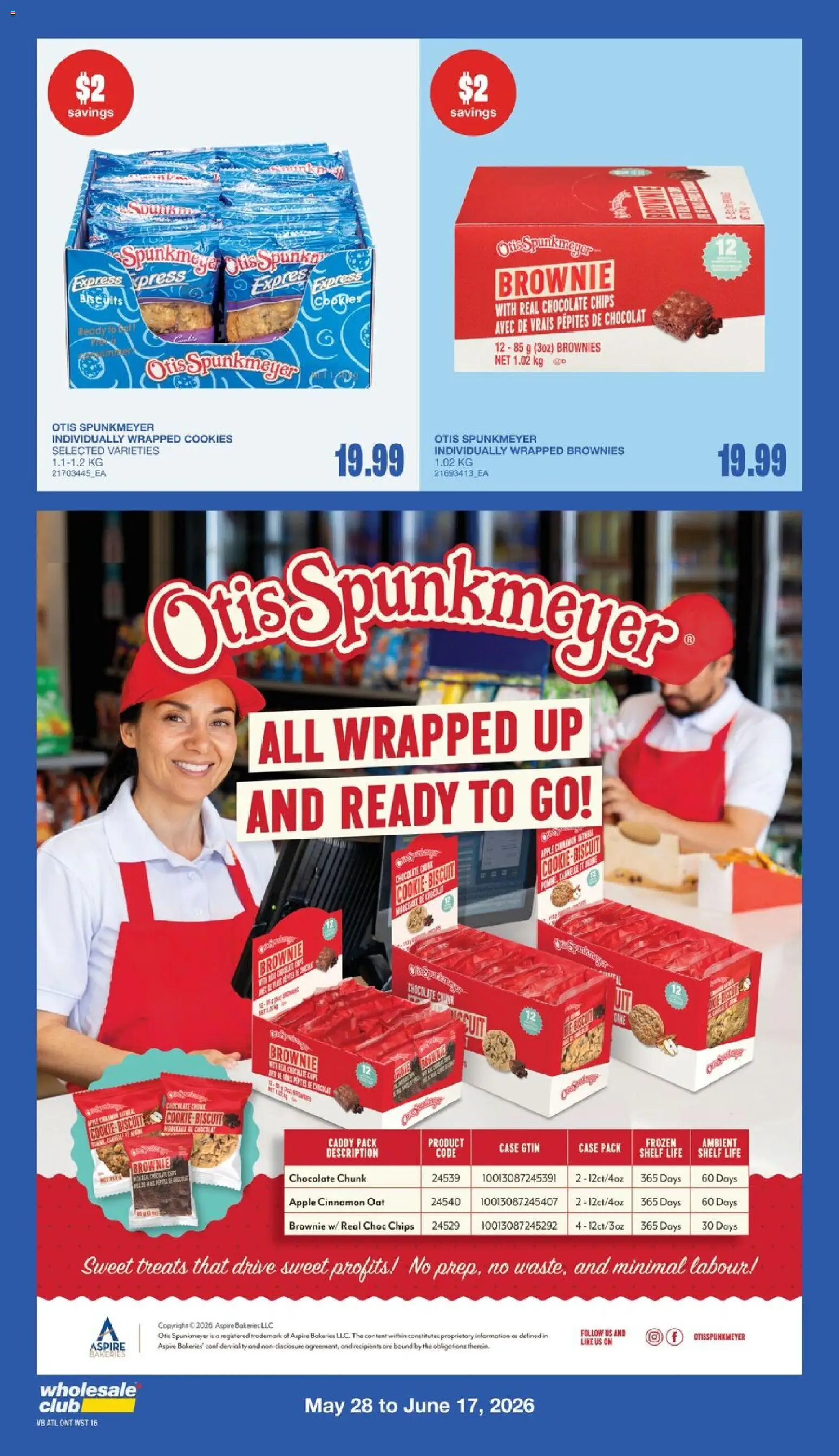 Wholesale Club flyer valid from 14.05.2026 | Page: 34 | Products: Chips, Cookies, Case, Chocolate