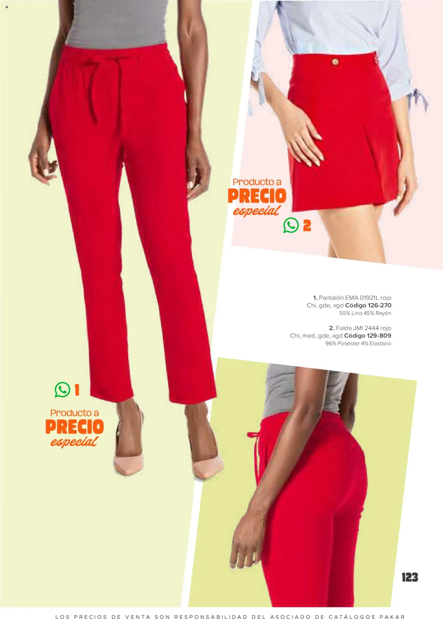 Nuevas ofertas de SC Pakar válidas en toda la República Mexicana desde el 30/01/2026. ¡Encuentra las mejores ofertas en SC Pakar catálogo Ropa! | Página: 123 | Productos: Falda