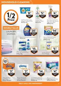 Preview of Foodworks catalogue - valid from 03.06.2026 | Page: 27 | Products: Towels, Detergent, Laundry, Tissues
