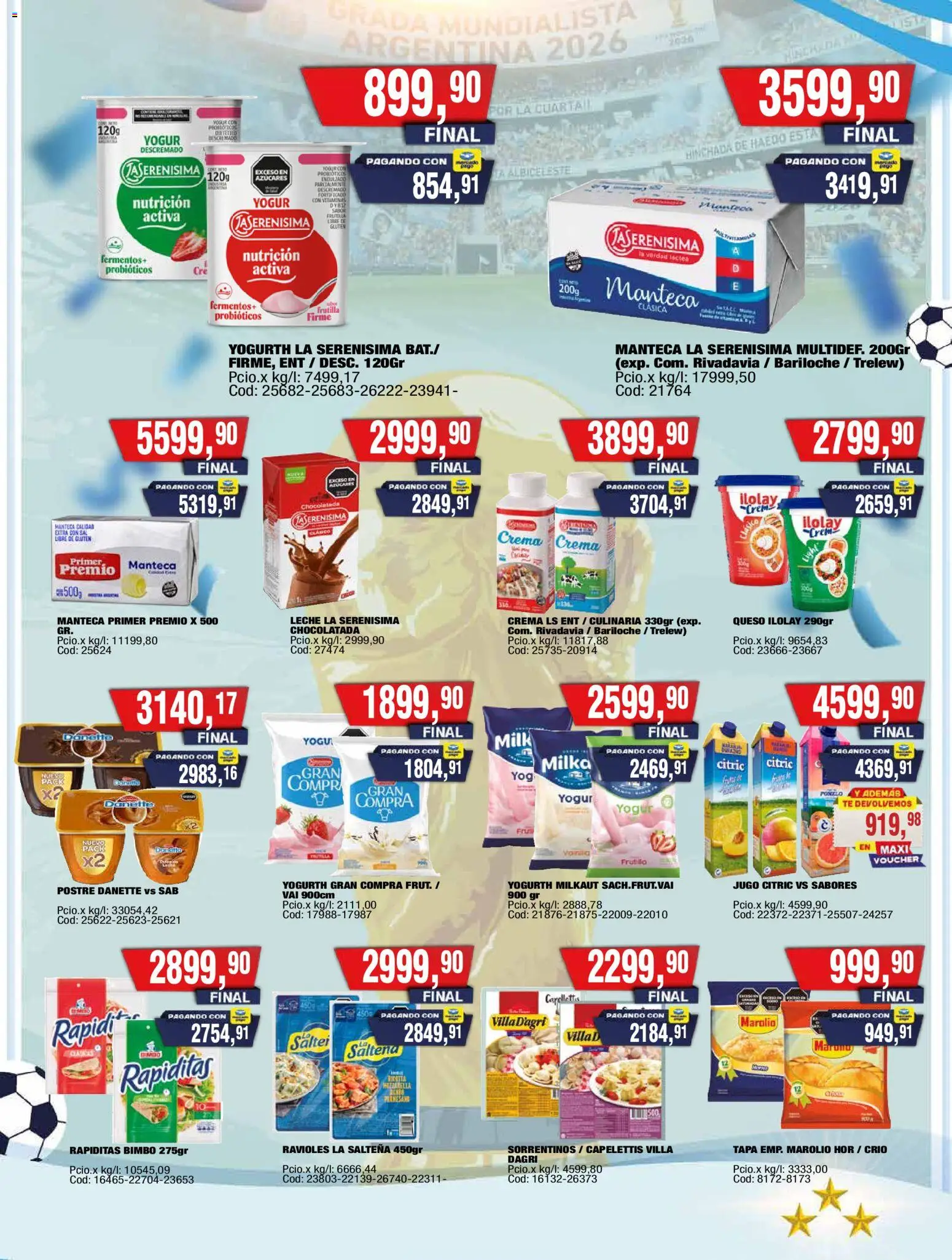 Maxiconsumo ofertas │ válido desde el 15.06.2026 | Página: 17 | Productos: Vitaminas, Sal, Manteca, Yogur