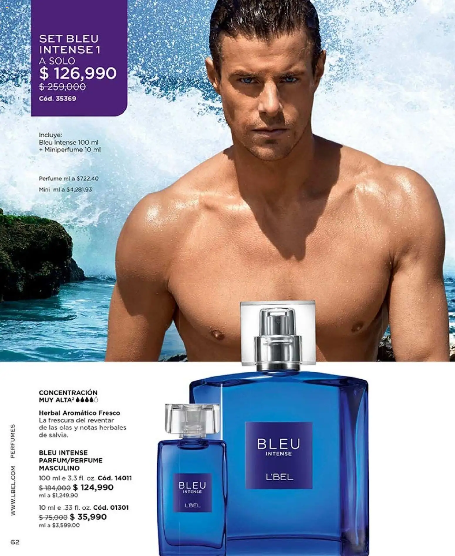 L'Bel revista - valida desde el 07/08/2026 | Página: 62 | Productos: Perfume