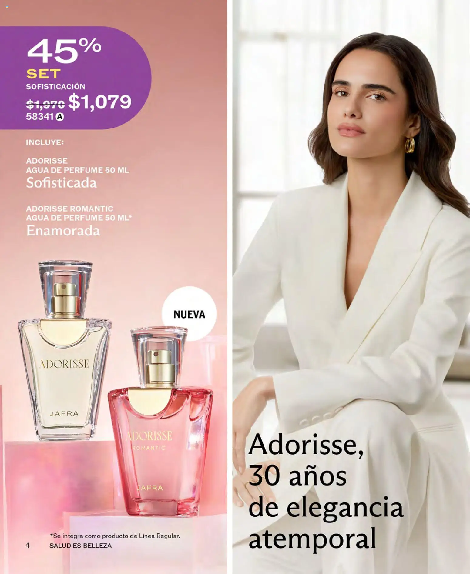Nuevas ofertas de JAFRA válidas en toda la República Mexicana desde el 01.04.2026. ¡Encuentra las mejores ofertas en JAFRA catálogo! | Página: 4 | Productos: Agua, Perfume