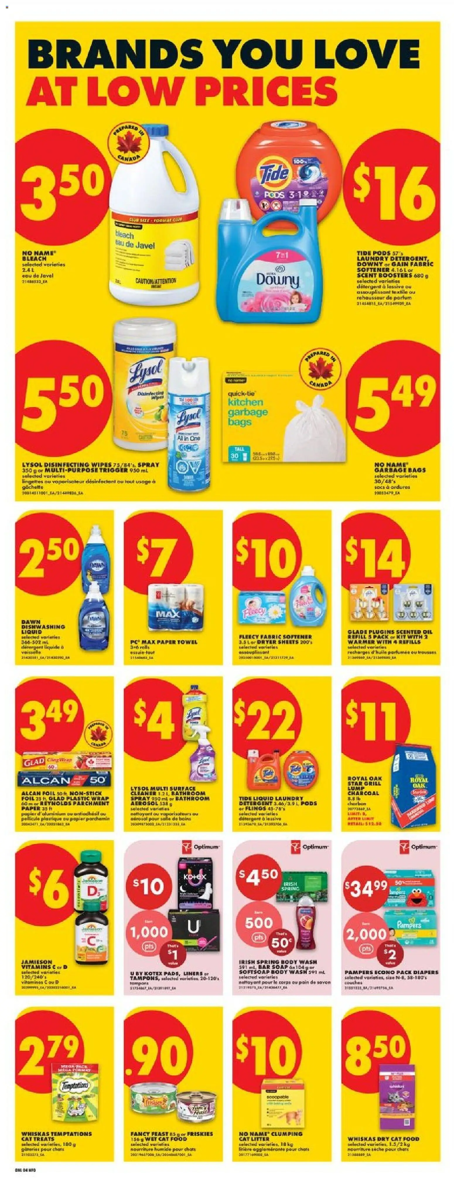 No Frills flyer valid from 07.05.2026 | Page: 8 | Products: Dryer, Soap, Body wash, Fabric softener