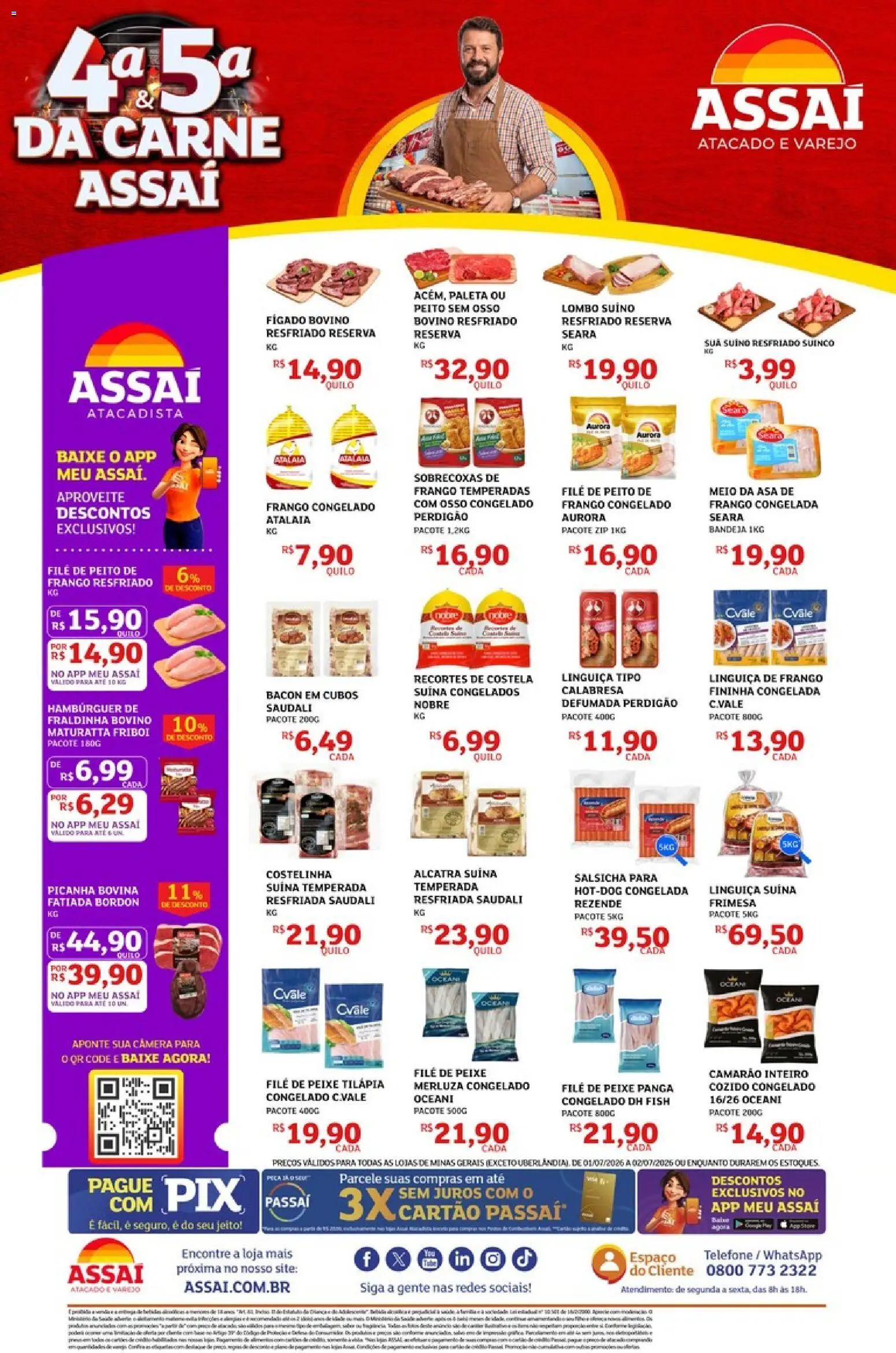 Assaí Atacadista Folheto - válido de 01/07/2026 | Página: 2