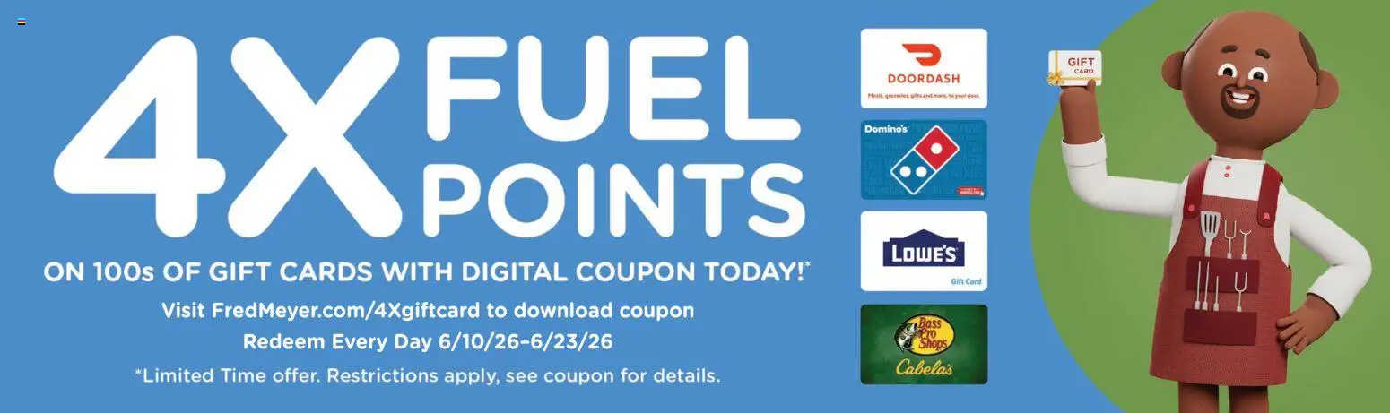 Fred Meyer Weekly Ad - valid from 10.06.2026 | Page: 6 | Products: Desk