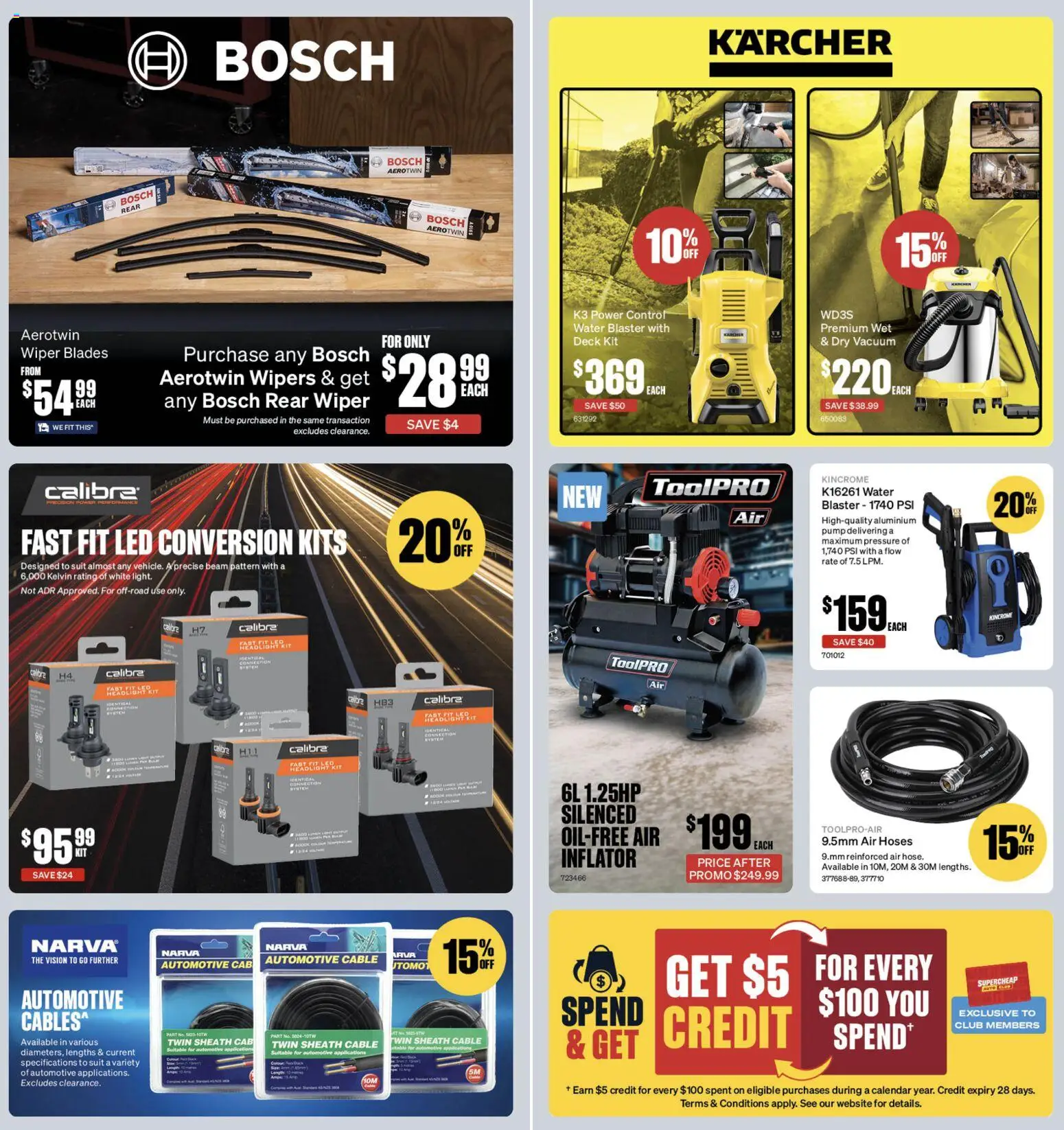 Supercheap Auto catalogue from 8 Sept 2026 | Page: 15