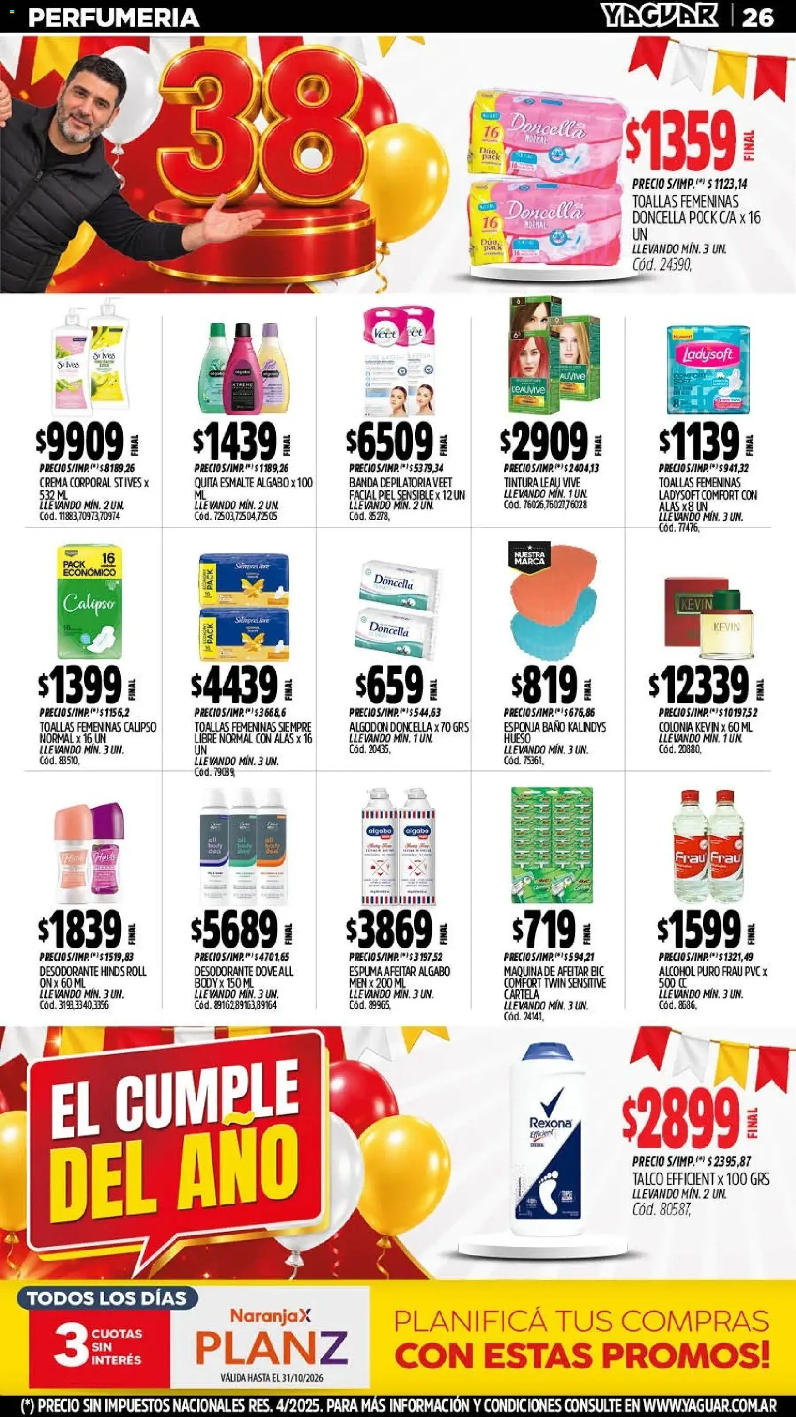 Yaguar - Oferta Semanal Salta │ válido desde el 05/10/2026 | Página: 25