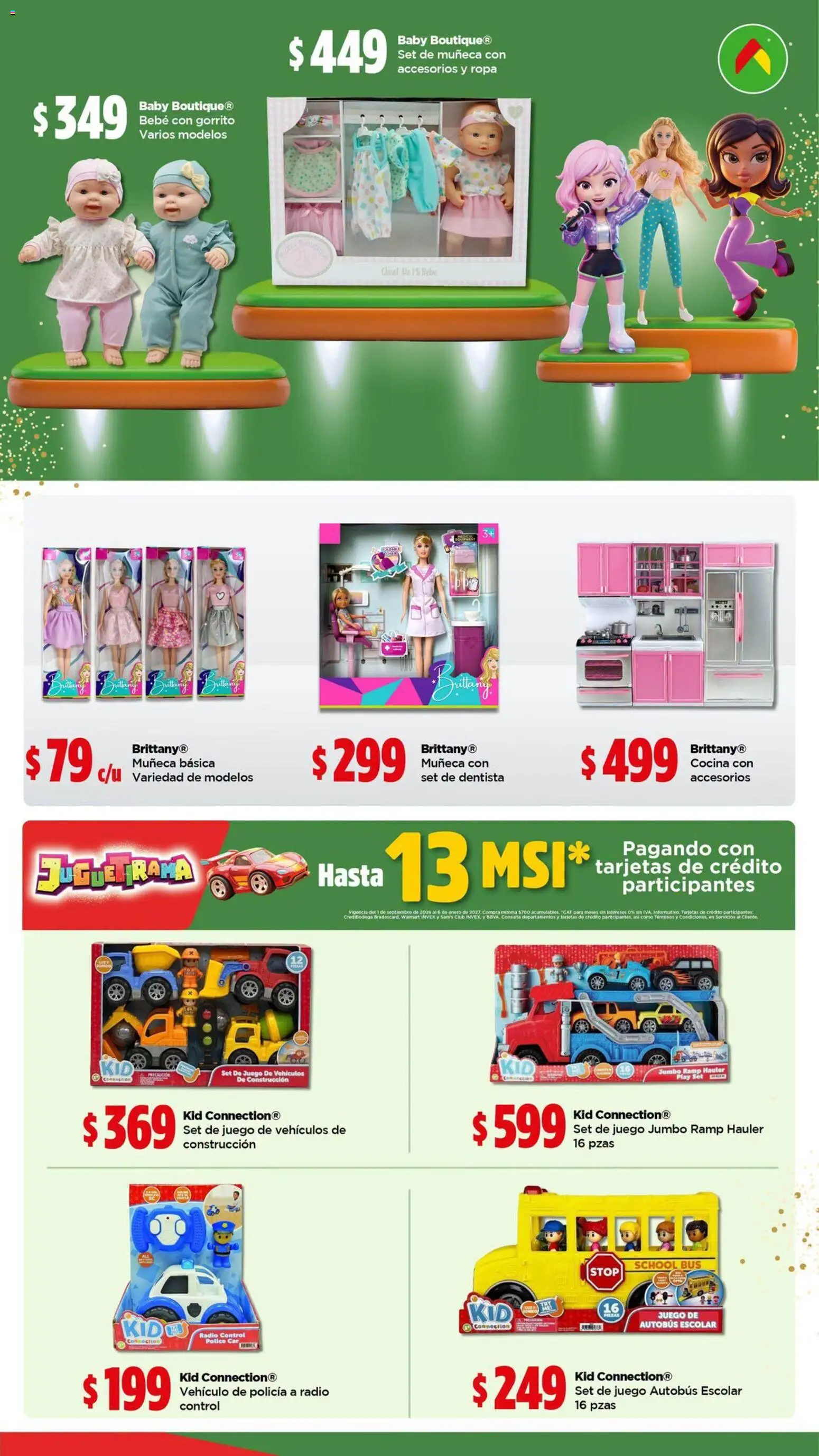 Nuevas ofertas de Bodega Aurrerá válidas en toda la República Mexicana desde el 14/10/2026. ¡Encuentra las mejores ofertas en Bodega Aurrerá folleto La magia de Juguetirama! | Página: 3
