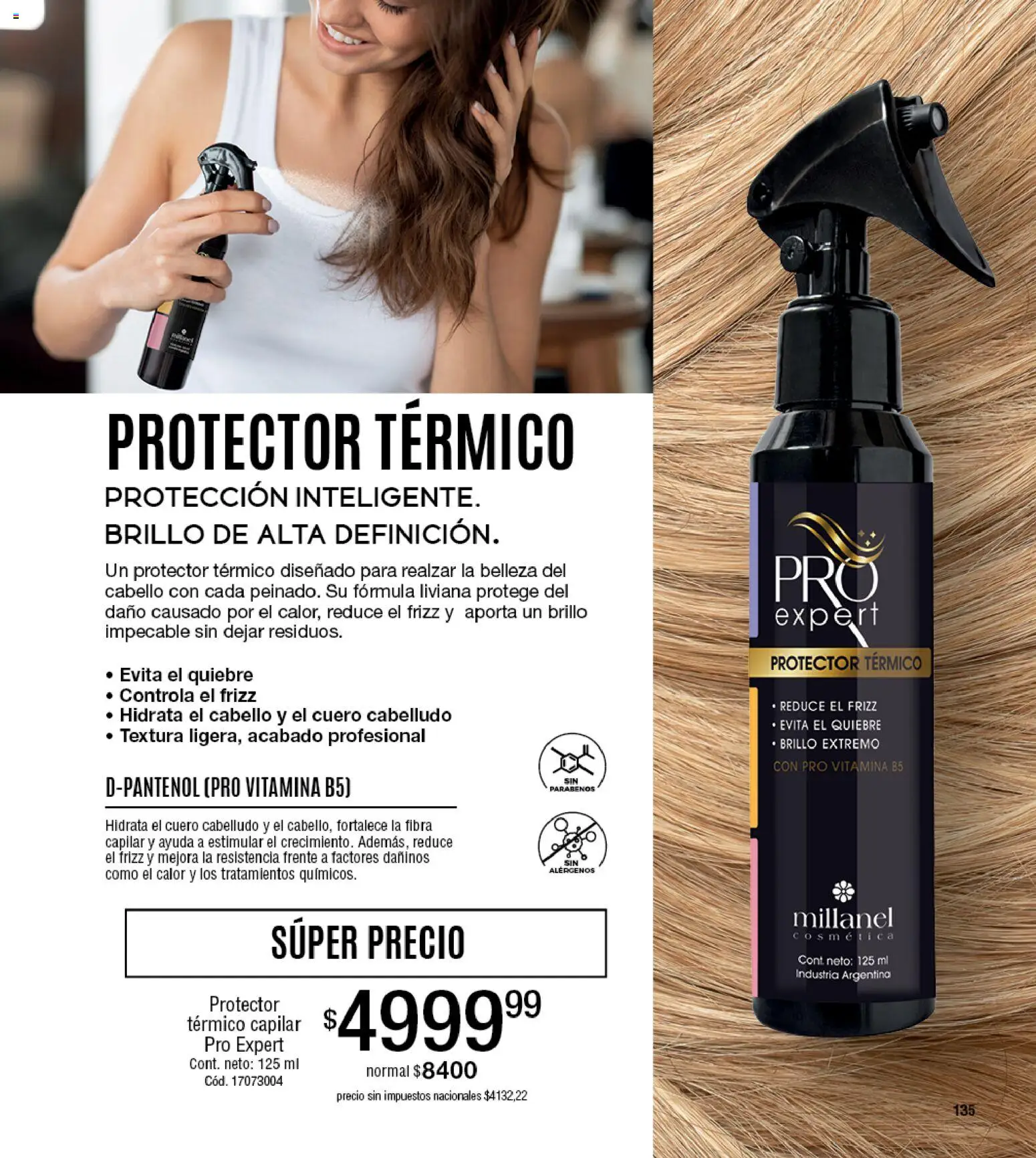 Millanel - Catálogo │ válido desde el 30/03/2026 | Página: 135 | Productos: Brillo