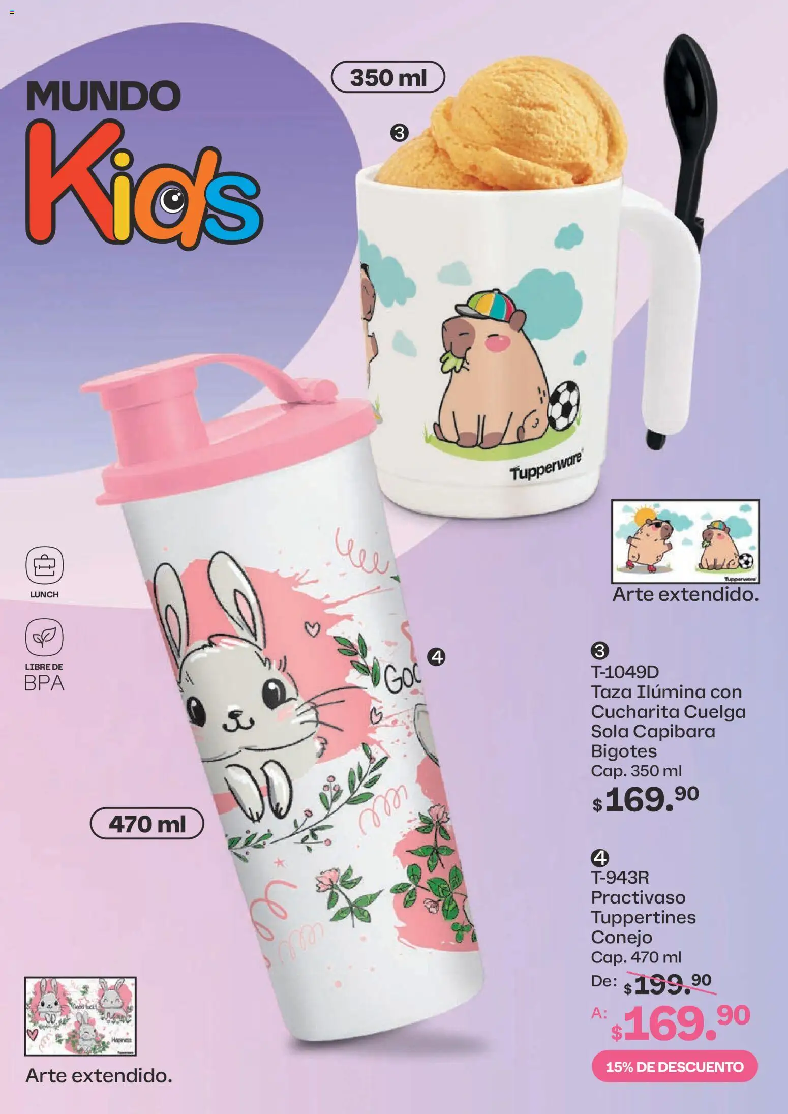 Nuevas ofertas de Tupperware válidas en toda la República Mexicana desde el 13/07/2026. ¡Encuentra las mejores ofertas en Tupperware catálogo! | Página: 29 | Productos: Taza