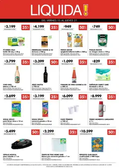Vista previa Disco - Ofertas | Córdoba válido desde el 14.05.2026 | Página: 10 | Productos: Trapo de piso, Durazno, Té, Fideos