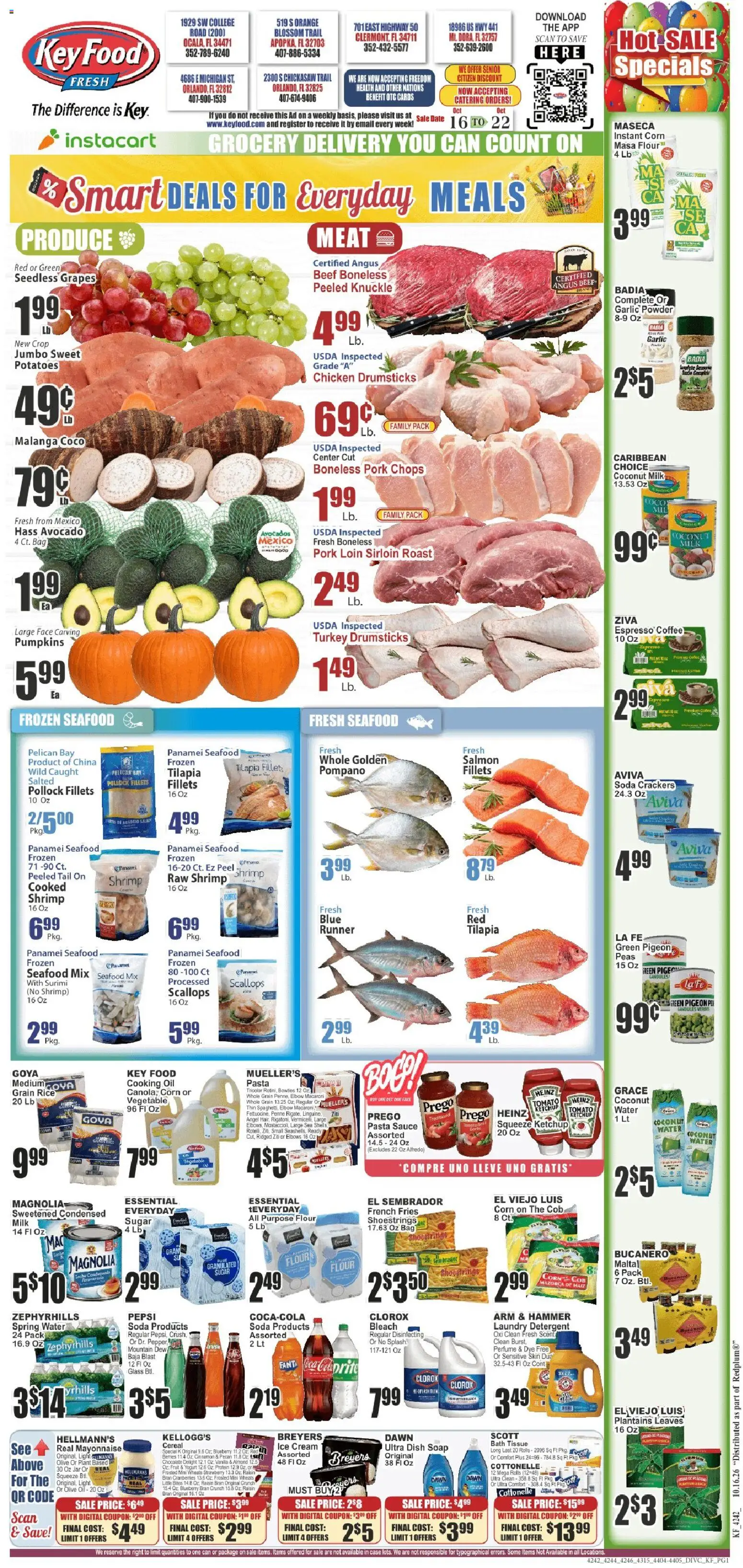 Key Food Weekly Ad - valid from 10/16/2026 | Page: 1