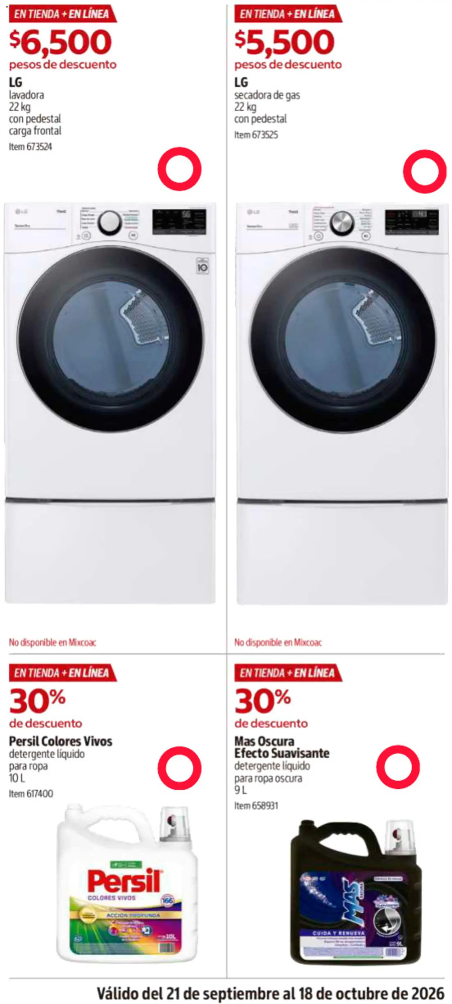 Nuevas ofertas de Costco válidas en toda la República Mexicana desde el 21/09/2026. ¡Encuentra las mejores ofertas en Costco catálogo! | Página: 7