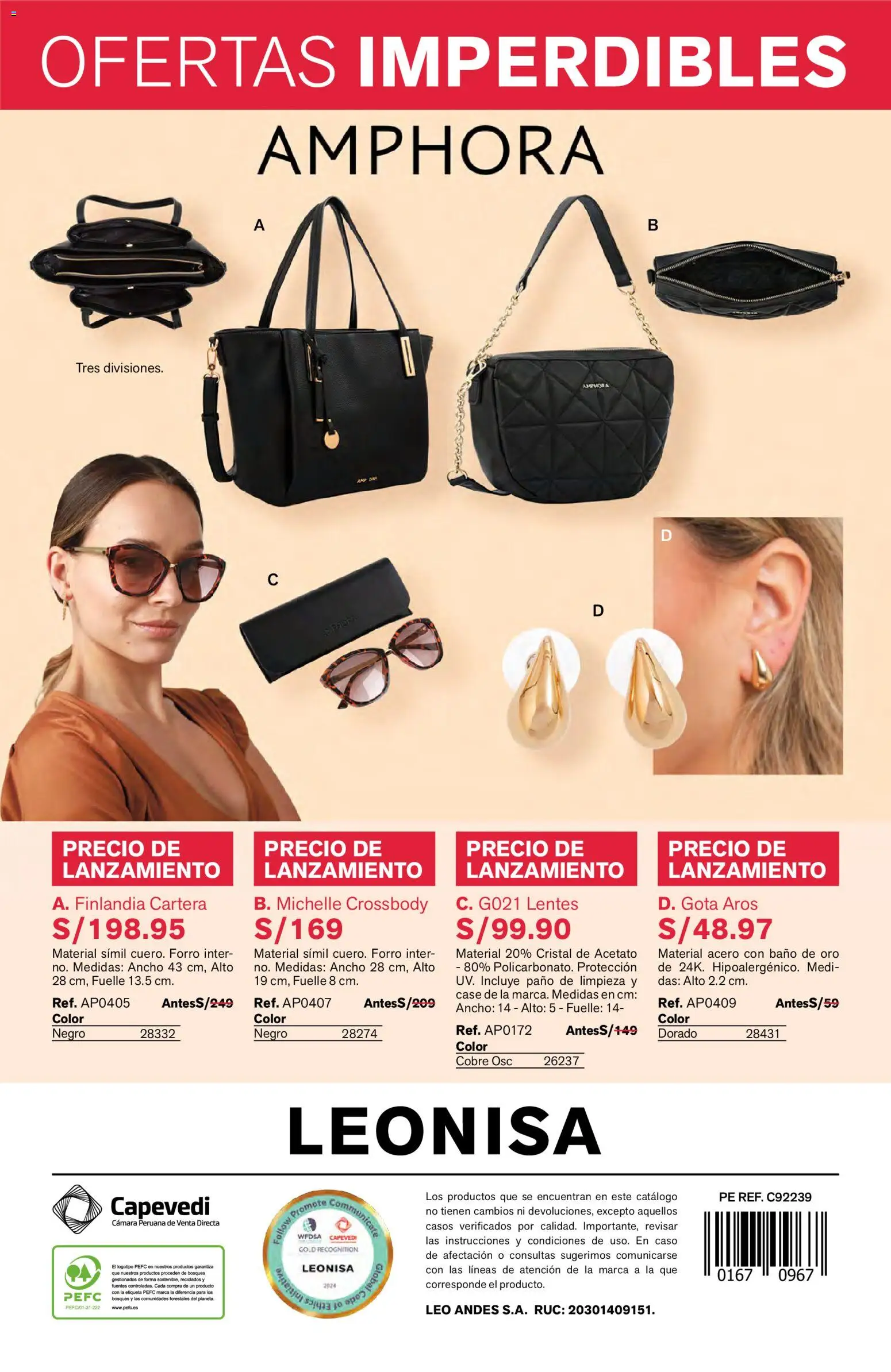 Catálogo Leonisa válido desde 27.04.2026 | Página: 74 | Productos: Baño, Cámara