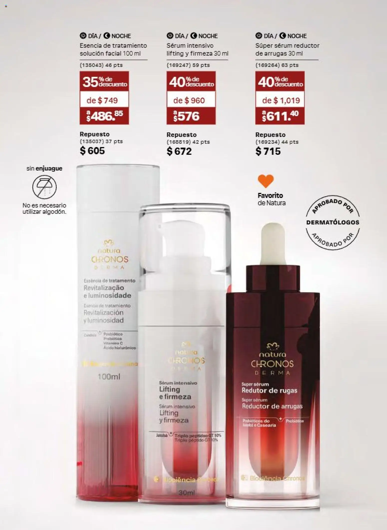 Nuevas ofertas de Natura válidas en toda la República Mexicana desde el 31/07/2026. ¡Encuentra las mejores ofertas en Natura campaña 12 2026! | Página: 80 | Productos: Serum