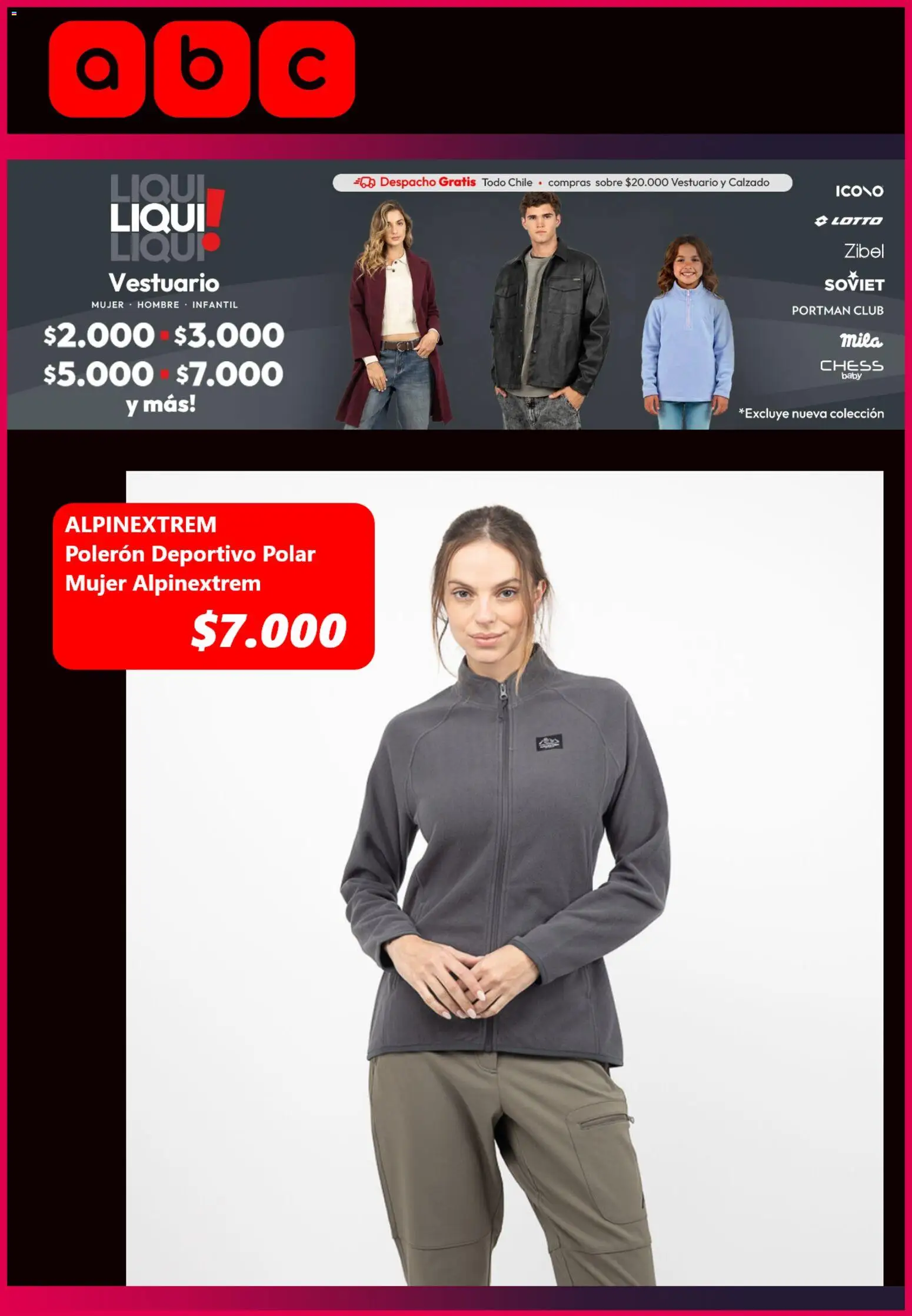 ABC Ofertas │ válido desde el 29.06.2026 | Página: 7 | Productos: Sobre, Poleron