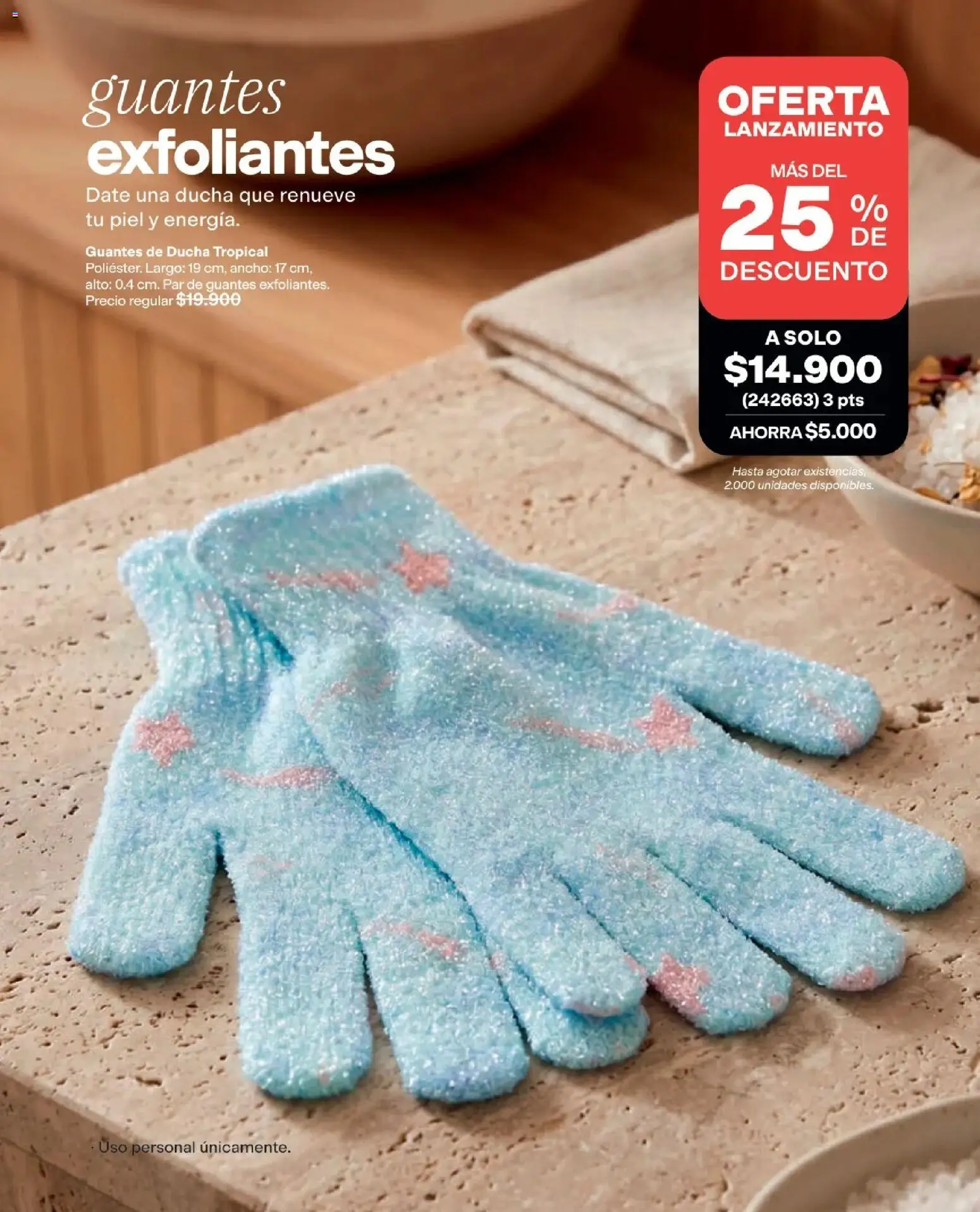 Avon revista - valida desde el 15/07/2026 | Página: 164 | Productos: Guantes, Ducha