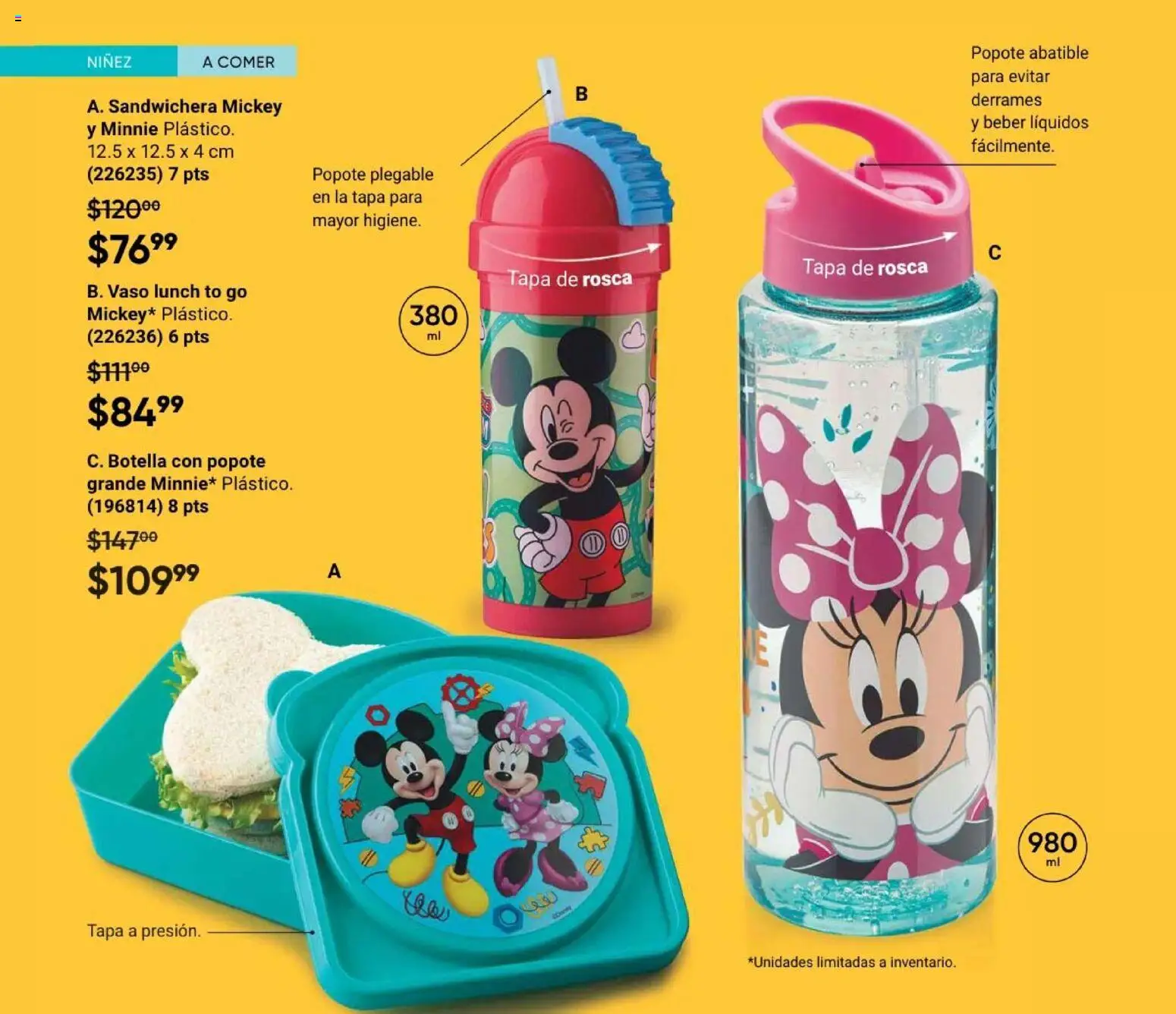 Nuevas ofertas de AVON válidas en toda la República Mexicana desde el 21/08/2026. ¡Encuentra las mejores ofertas en AVON Casa & Estilo 13 2026! | Página: 180 | Productos: Sandwichera, Botella