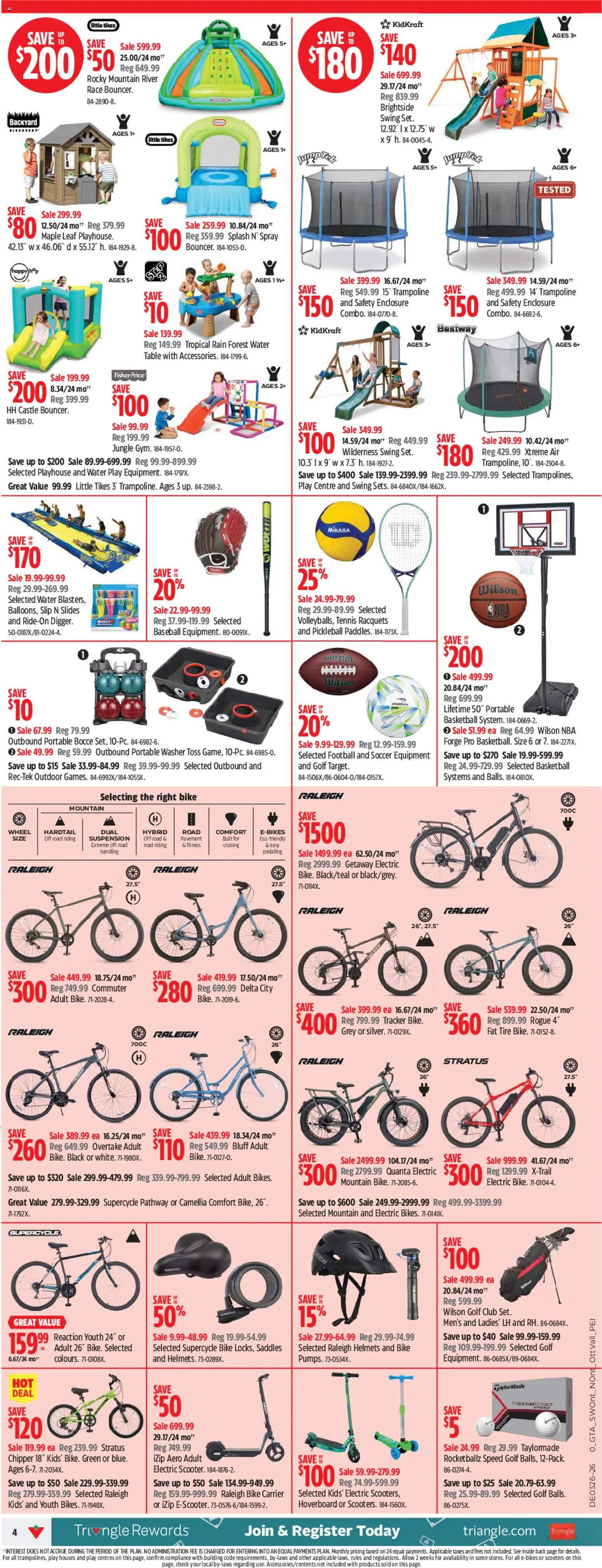 Canadian Tire flyer valid from Jun 25, 2026 | Page: 4 | Products: Table