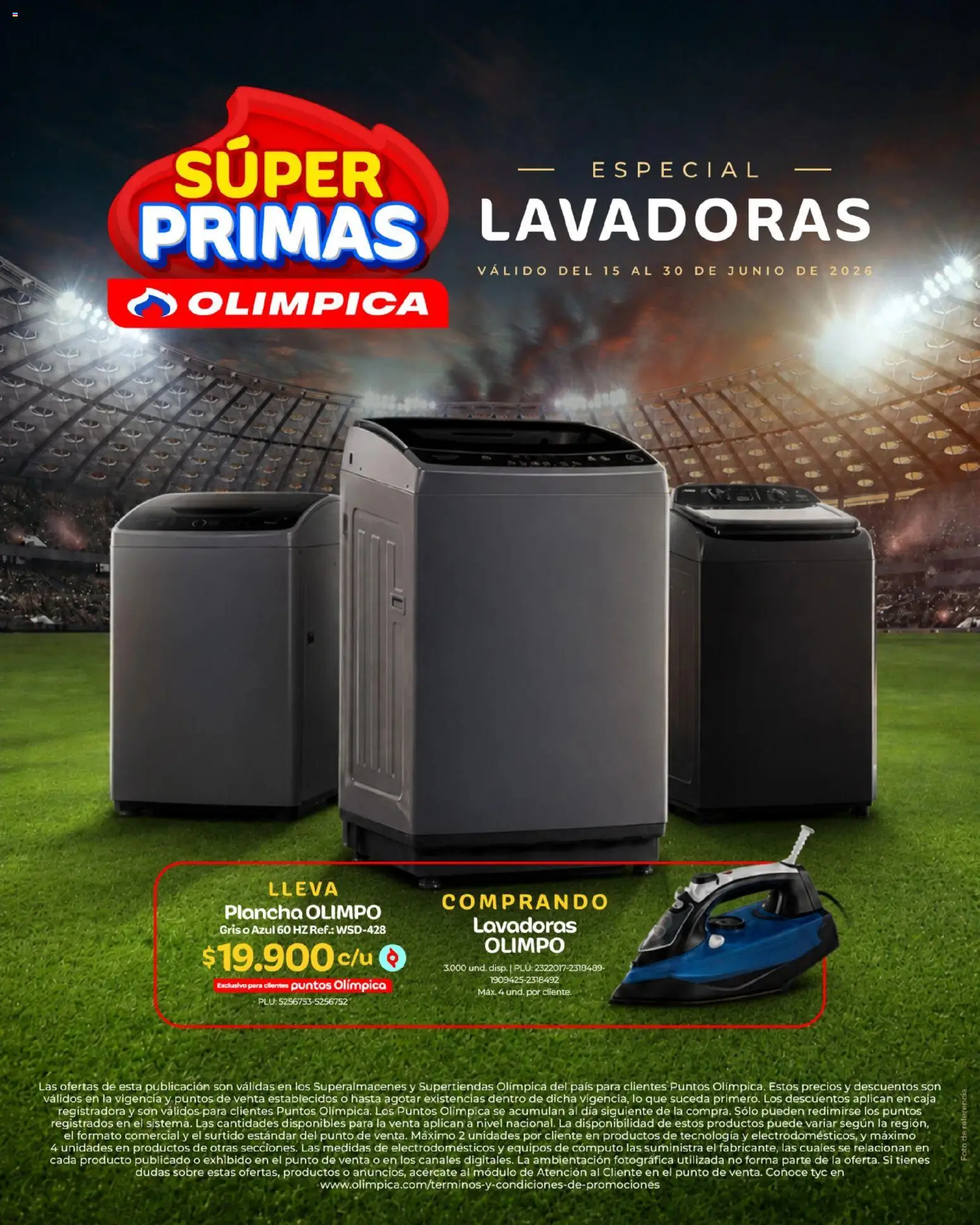 Olímpica revista - valida desde el 15/06/2026 | Página: 1