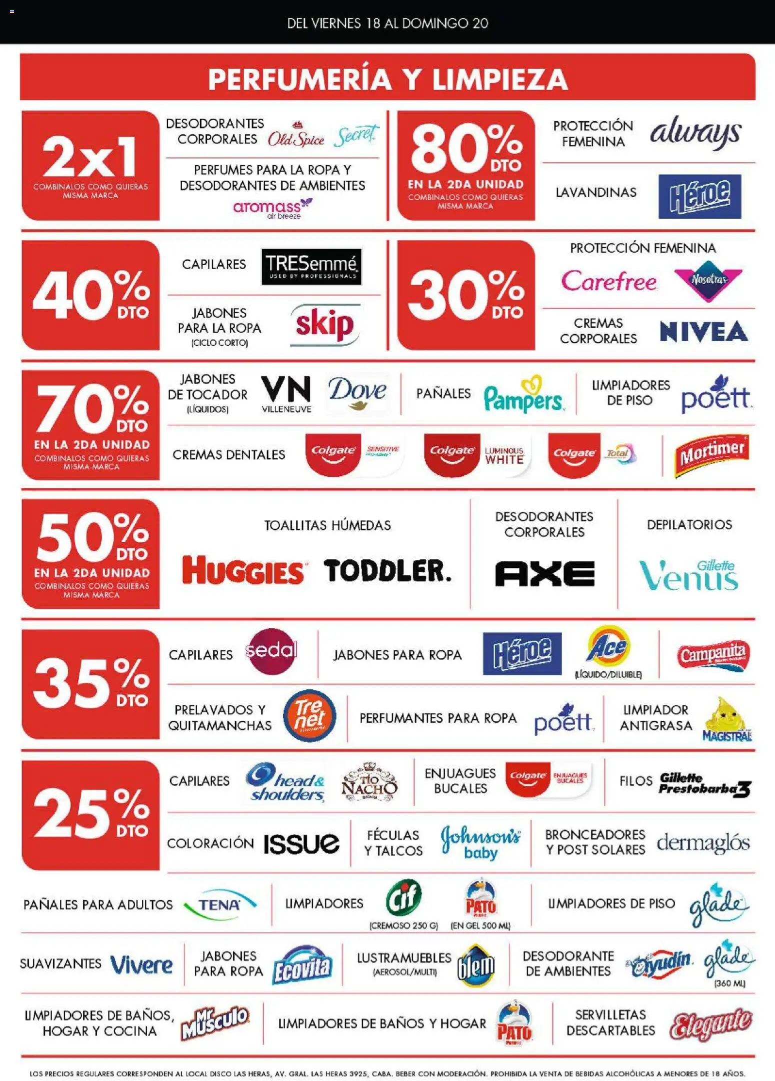 Disco - Ofertas | Bs. As. y Santa Fé │ válido desde el 17/09/2026 | Página: 6 | Productos: Lustramuebles, Cocina, Perfumes, Toallitas húmedas
