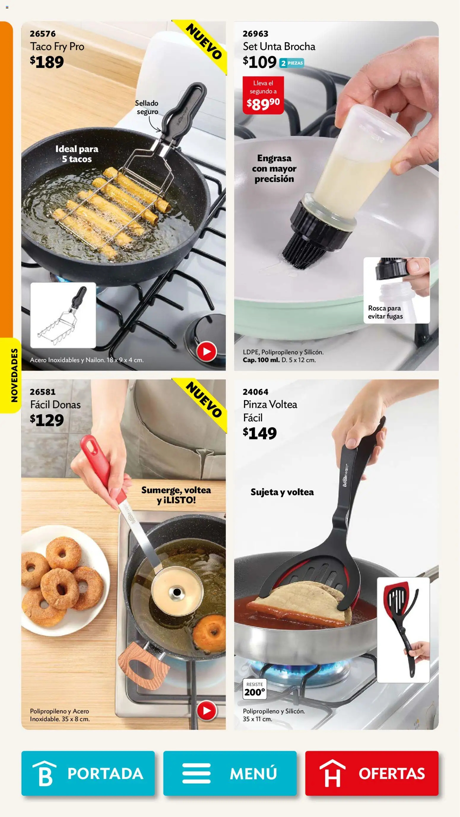 Nuevas ofertas de Betterware válidas en toda la República Mexicana desde el 28/09/2026. ¡Encuentra las mejores ofertas en Betterware campaña 10 2026! | Página: 26