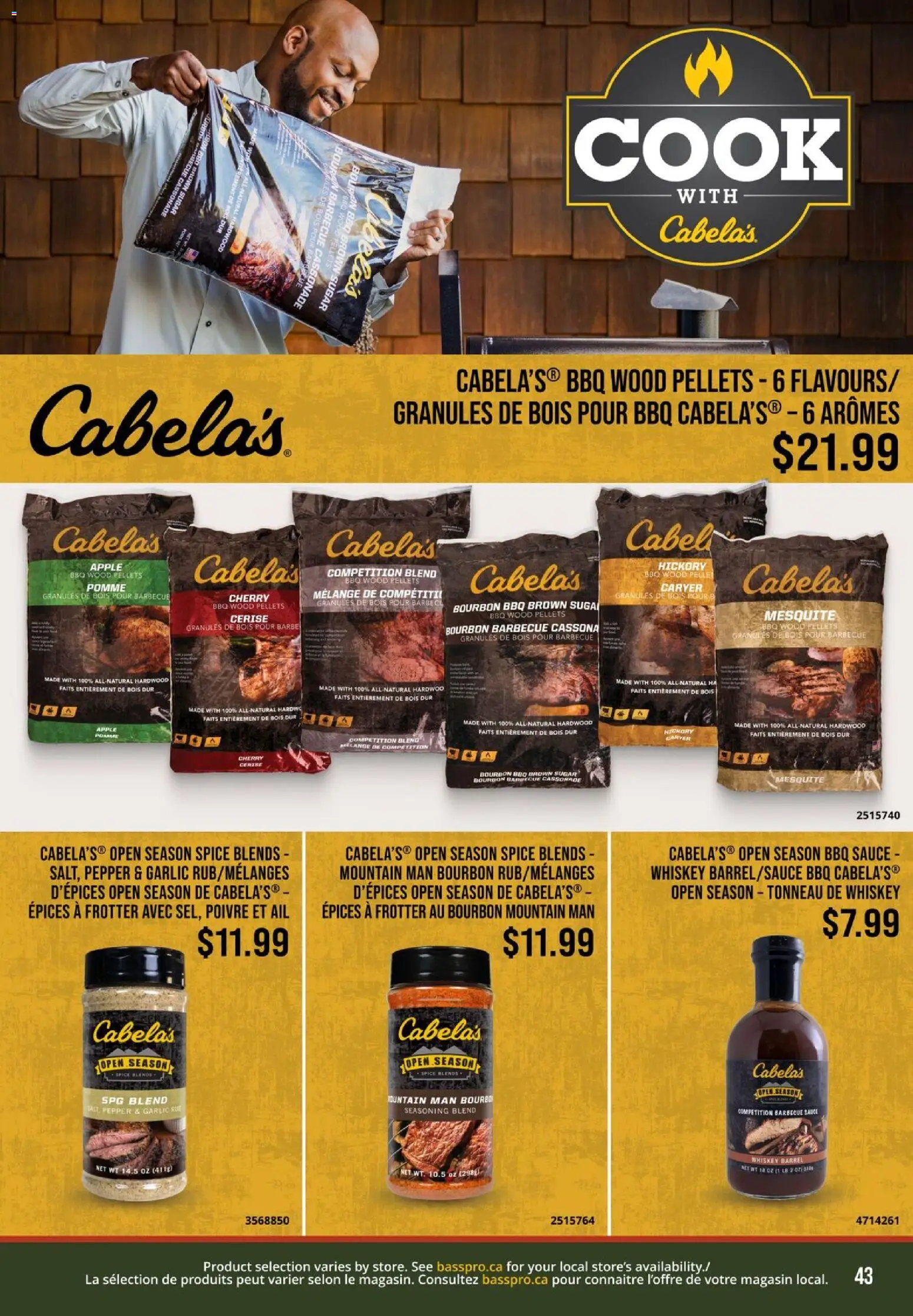 Cabelas flyer valid from 04.05.2026 | Page: 43 | Products: Bourbon, Whiskey