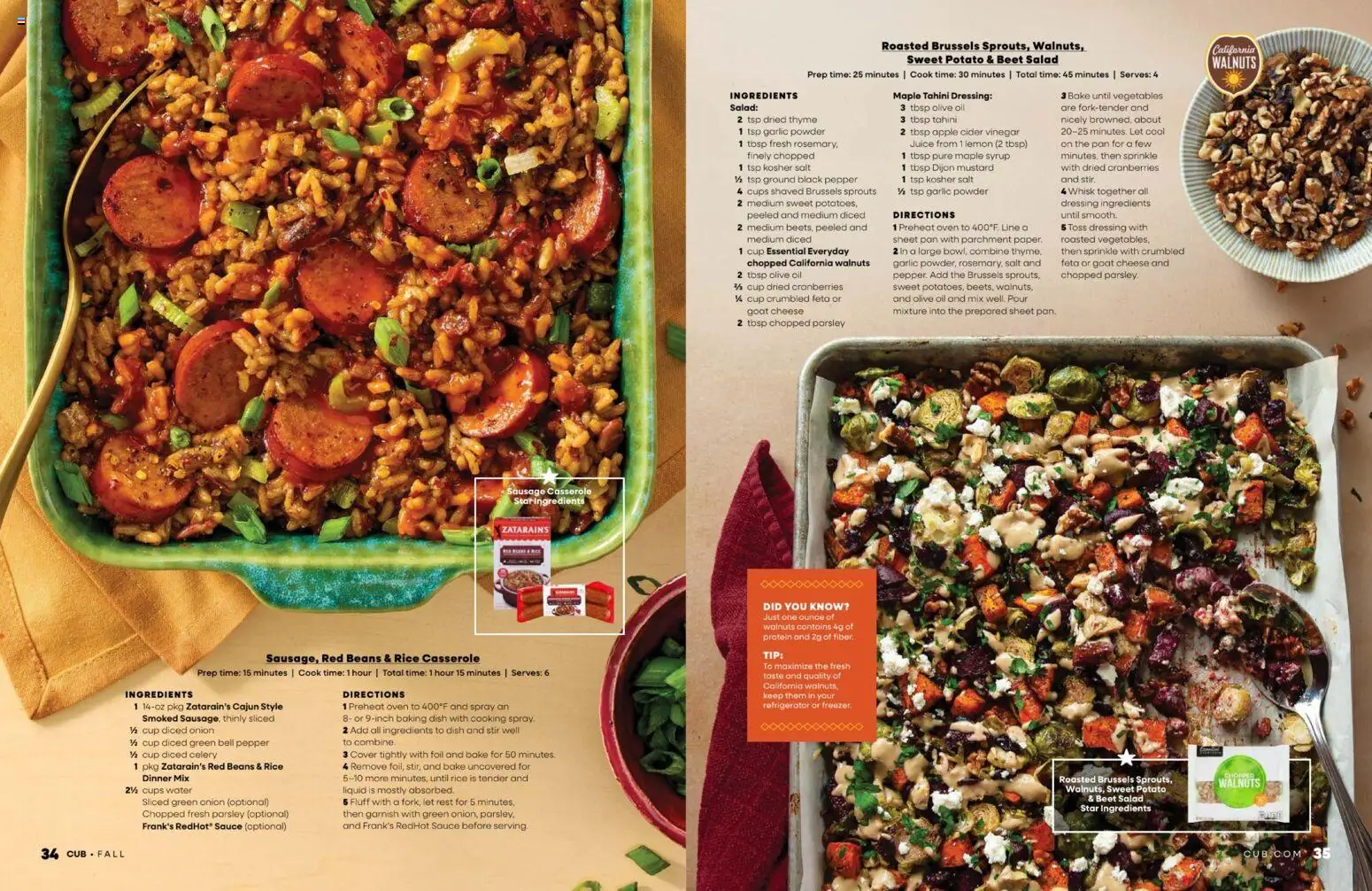 Cub Foods Fall Magazine - valid from 09/13/2026 | Page: 18 | Products: Syrup, Mustard, Water, Beans