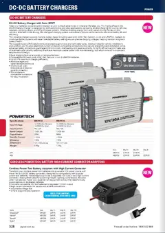 Preview of Engineering & Scientific Catalogue 2026/2027 - valid from 31/08/2026 | Page: 326 | Products: Charger, Water, Connector, Ryobi